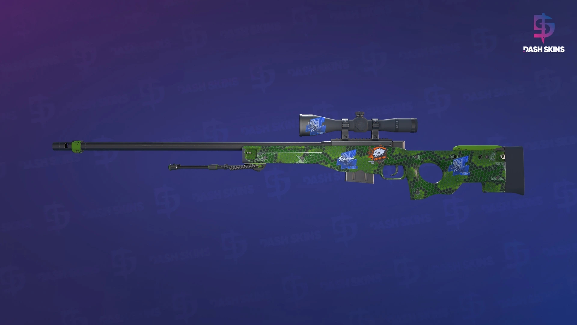 AWP | Pit Viper (Minimal Wear) Screenshot Playside