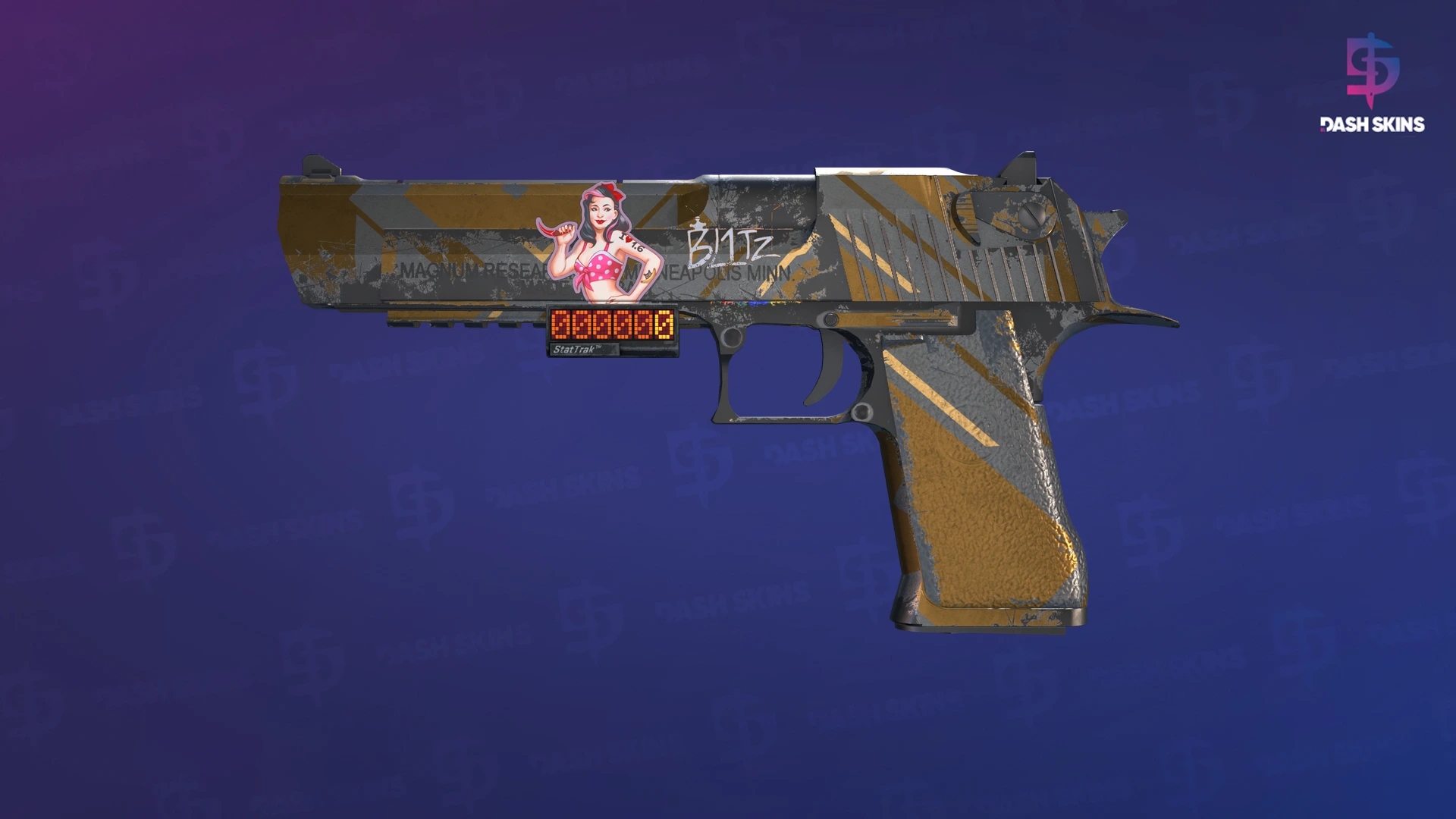 StatTrak™ Desert Eagle | Bronze Deco (Field-Tested) Screenshot Playside