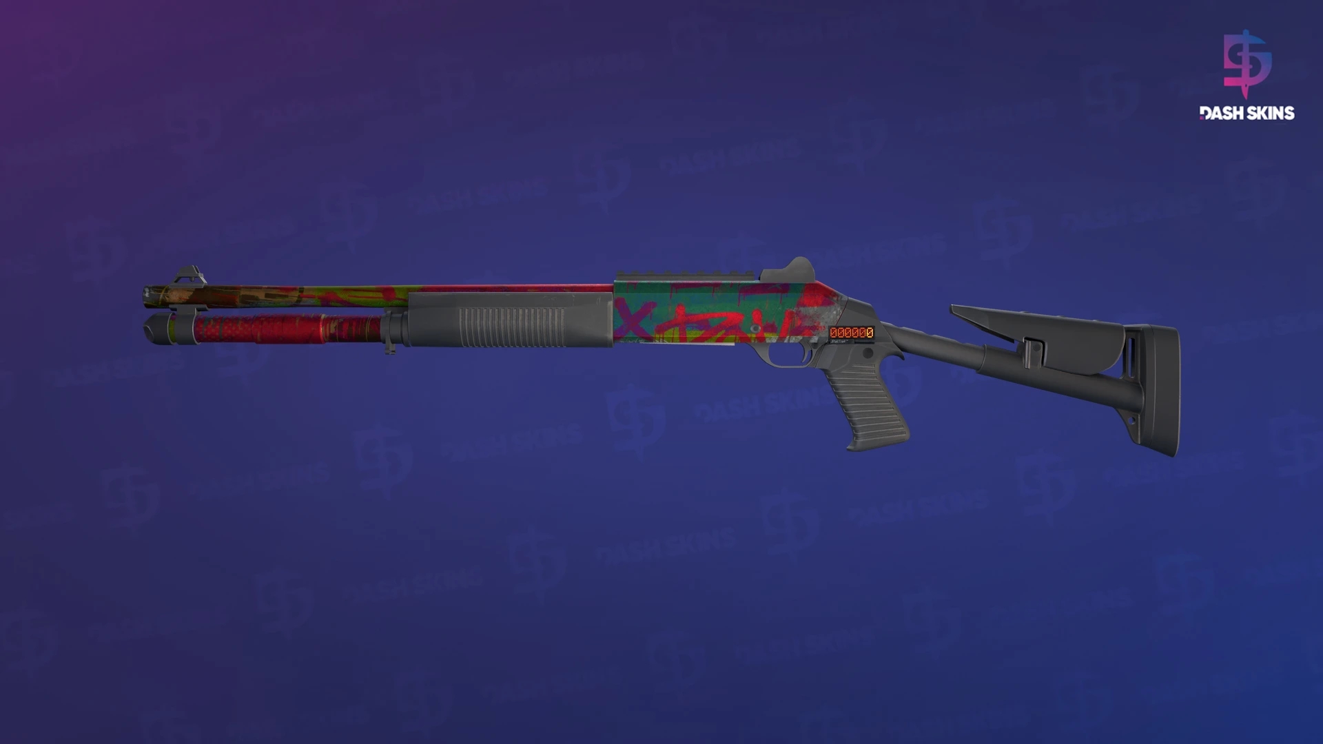 StatTrak™ XM1014 | XOXO (Battle-Scarred) Screenshot Playside