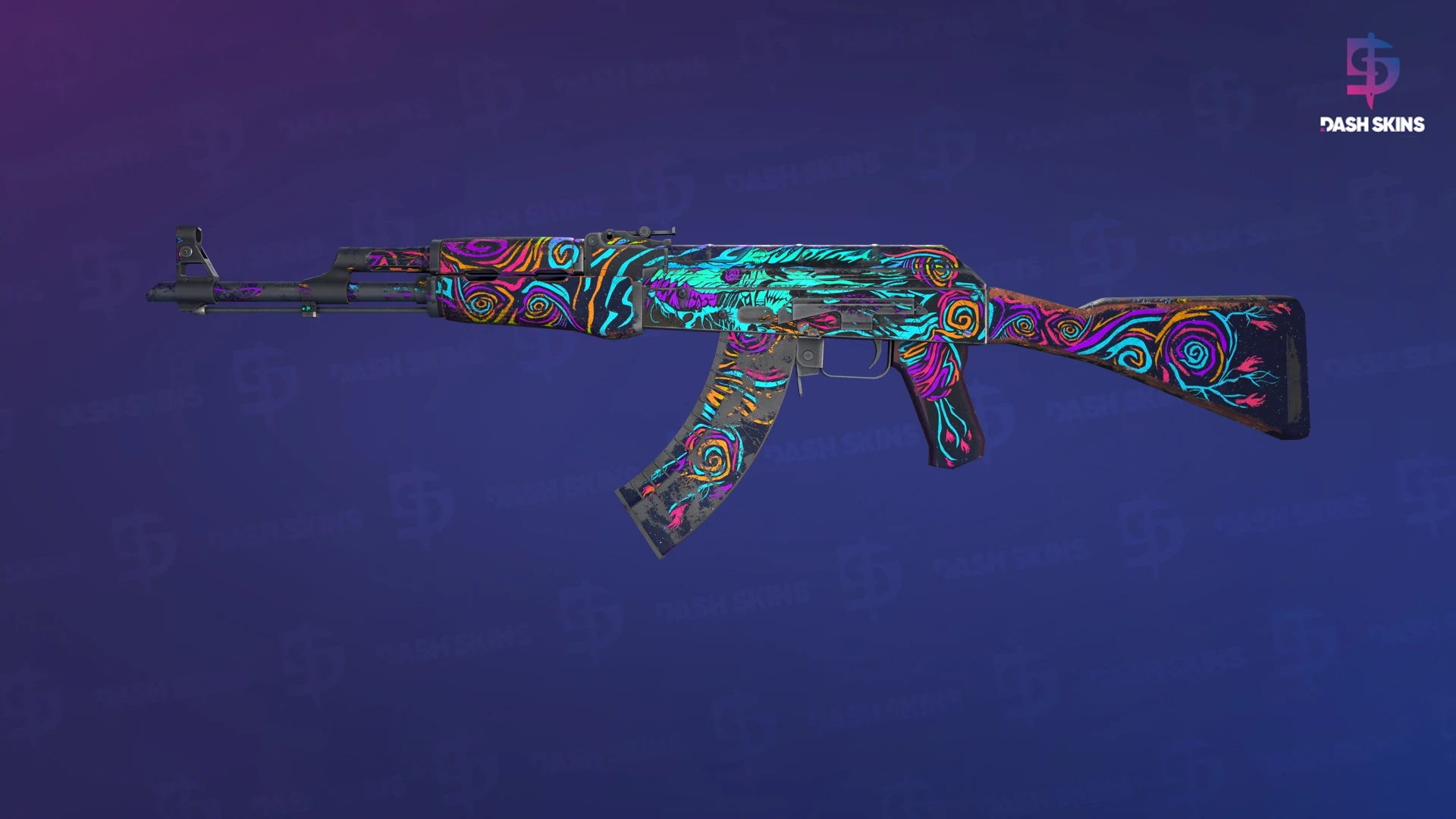 AK-47 | Nightwish (Battle-Scarred) Screenshot Playside