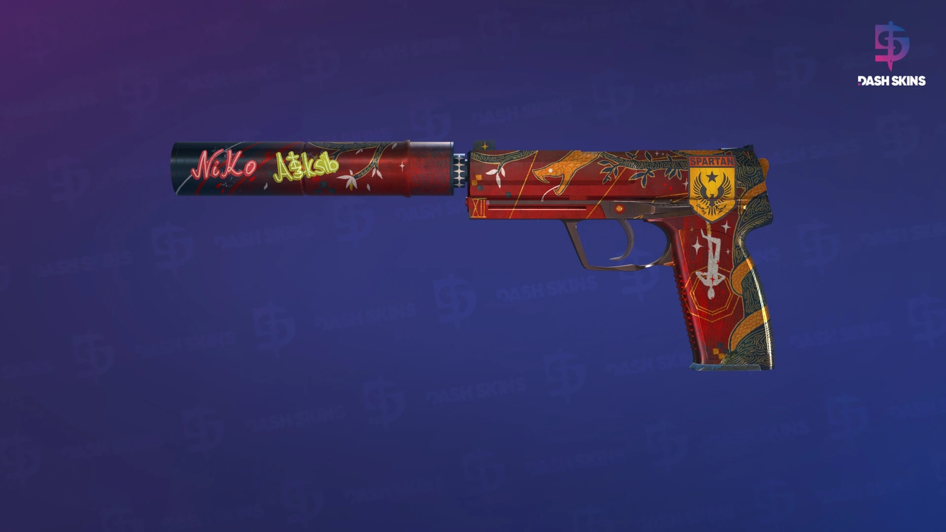 USP-S | The Traitor (Well-Worn) Screenshot Playside