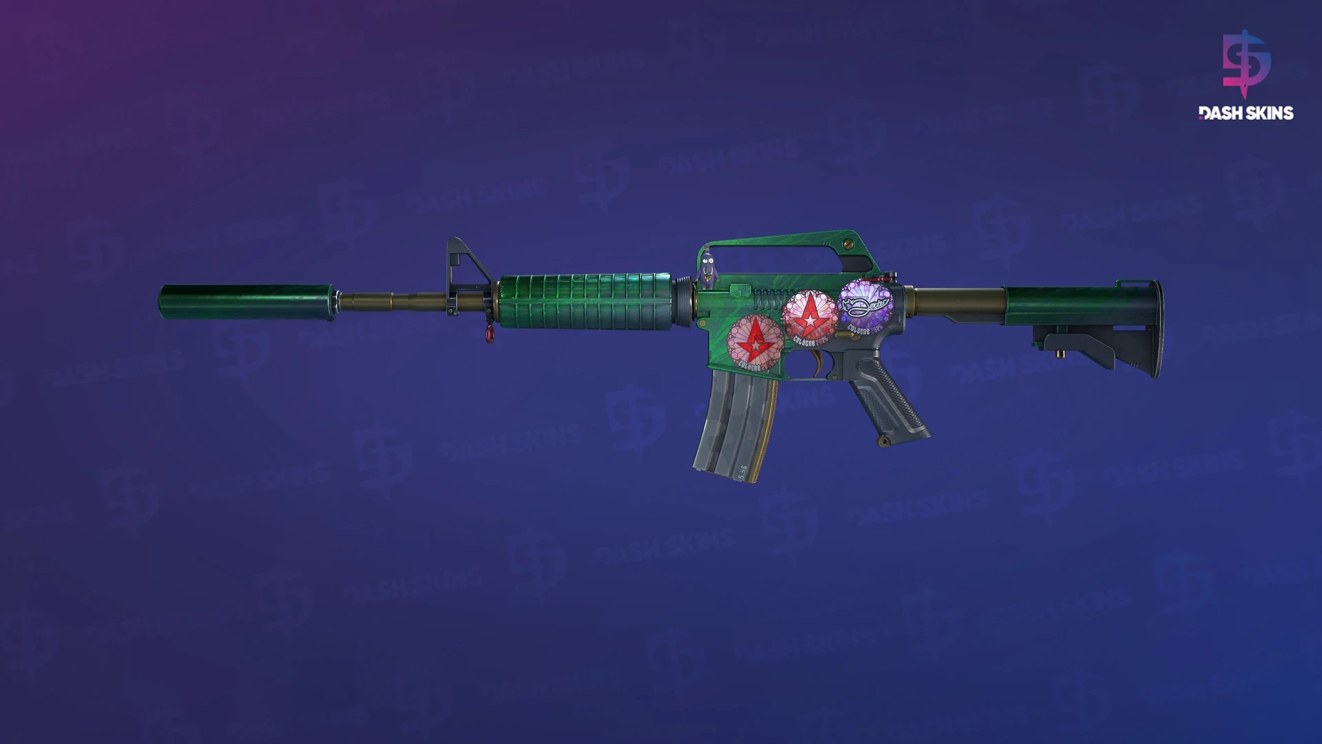 M4A1-S | Electrum (Minimal Wear) Screenshot Playside