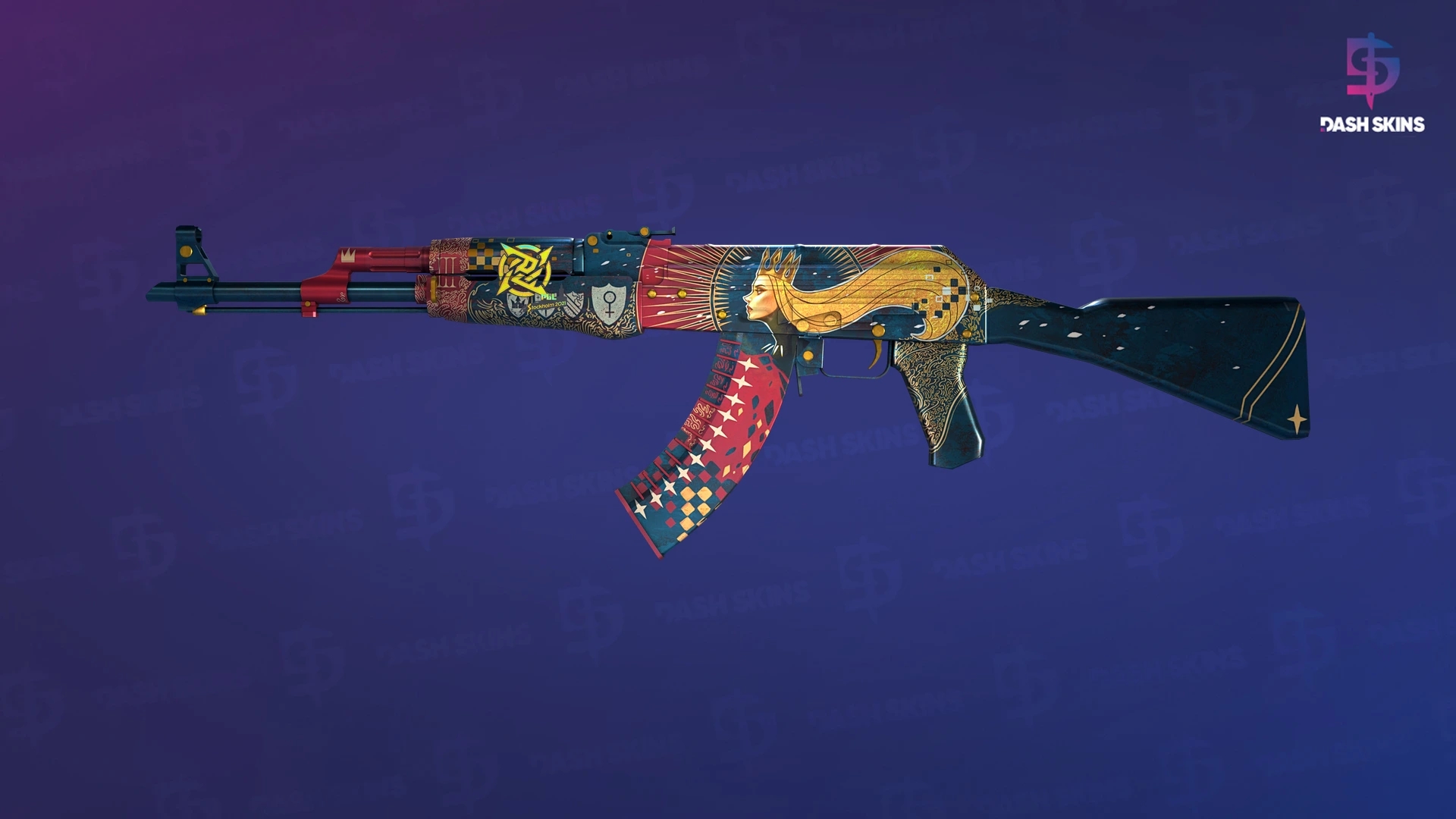 AK-47 | The Empress (Minimal Wear) Screenshot Playside