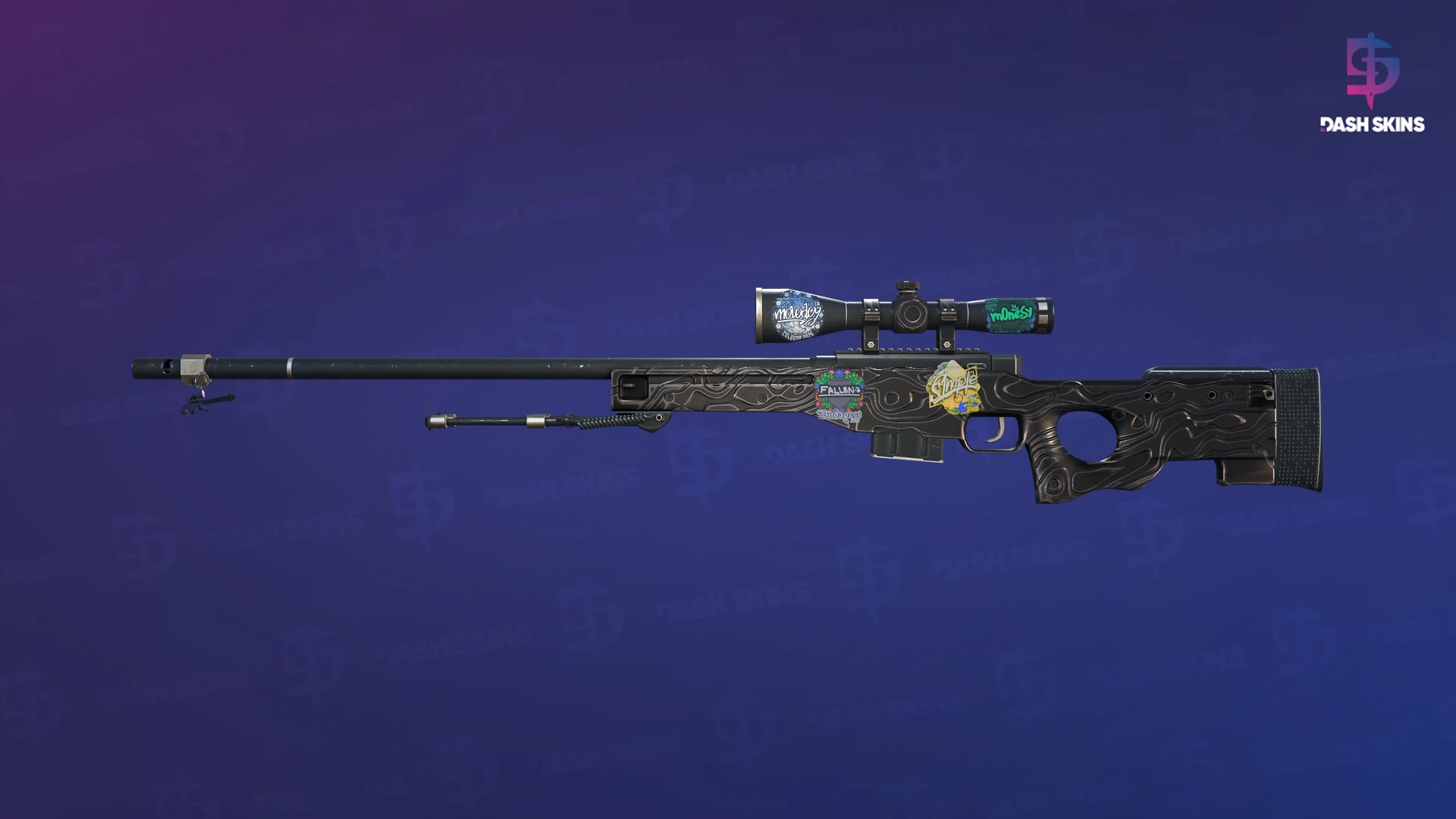 AWP | Black Nile (Field-Tested) Screenshot Playside