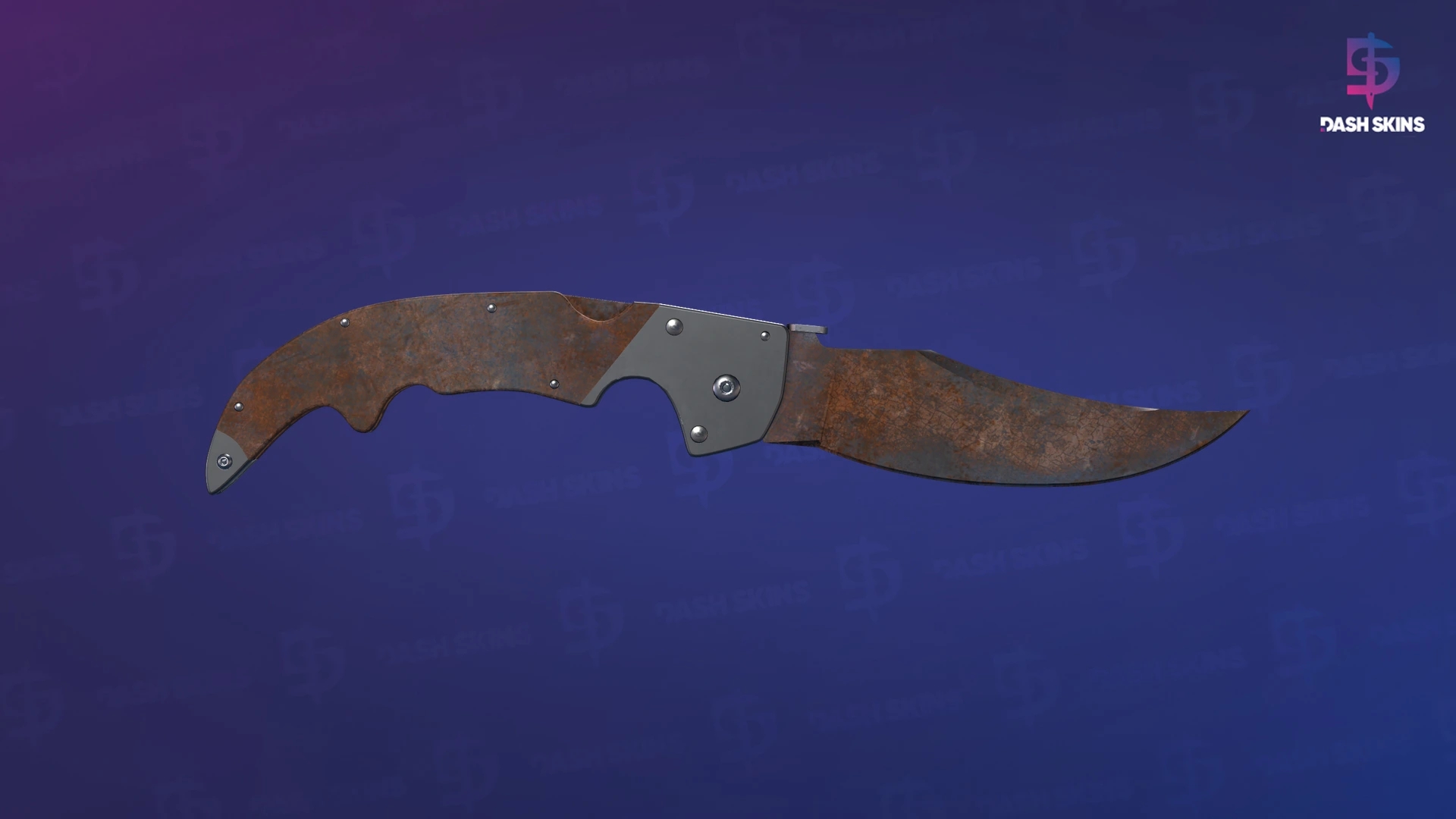 ★ Falchion Knife | Rust Coat (Battle-Scarred) Screenshot Playside