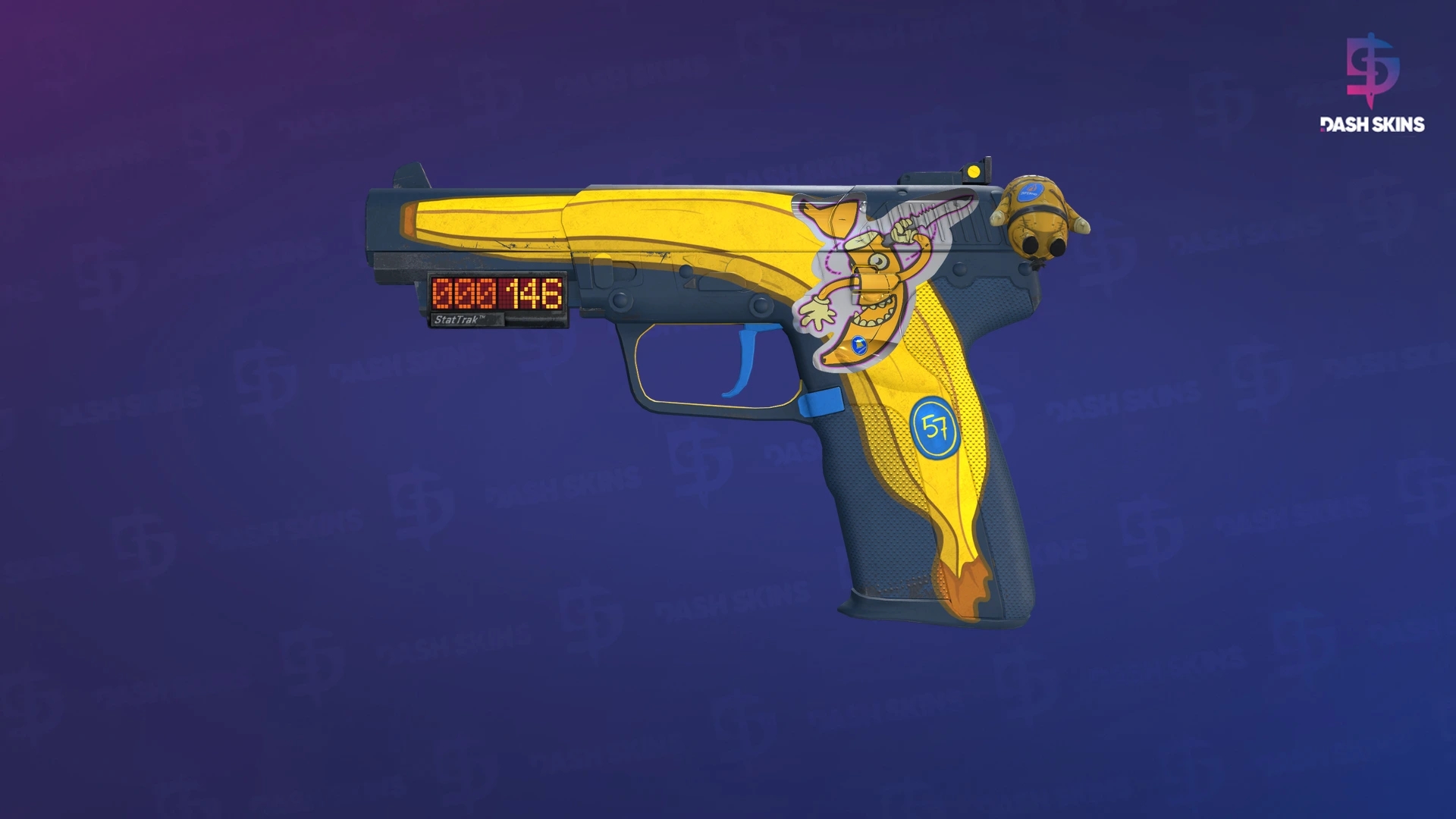 StatTrak™ Five-SeveN | Monkey Business (Field-Tested) Screenshot Playside