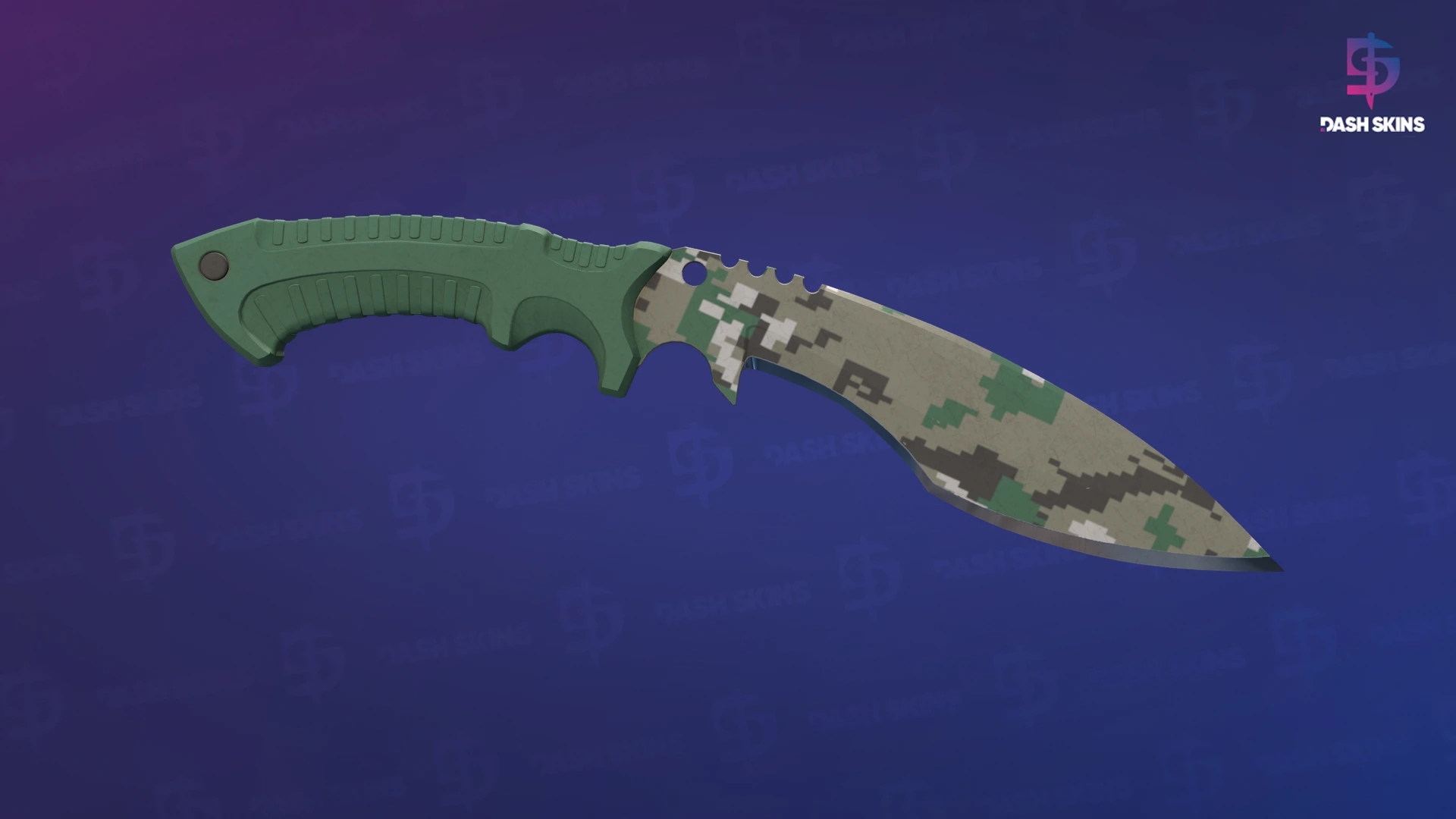 ★ Kukri Knife | Forest DDPAT (Field-Tested) Screenshot Playside