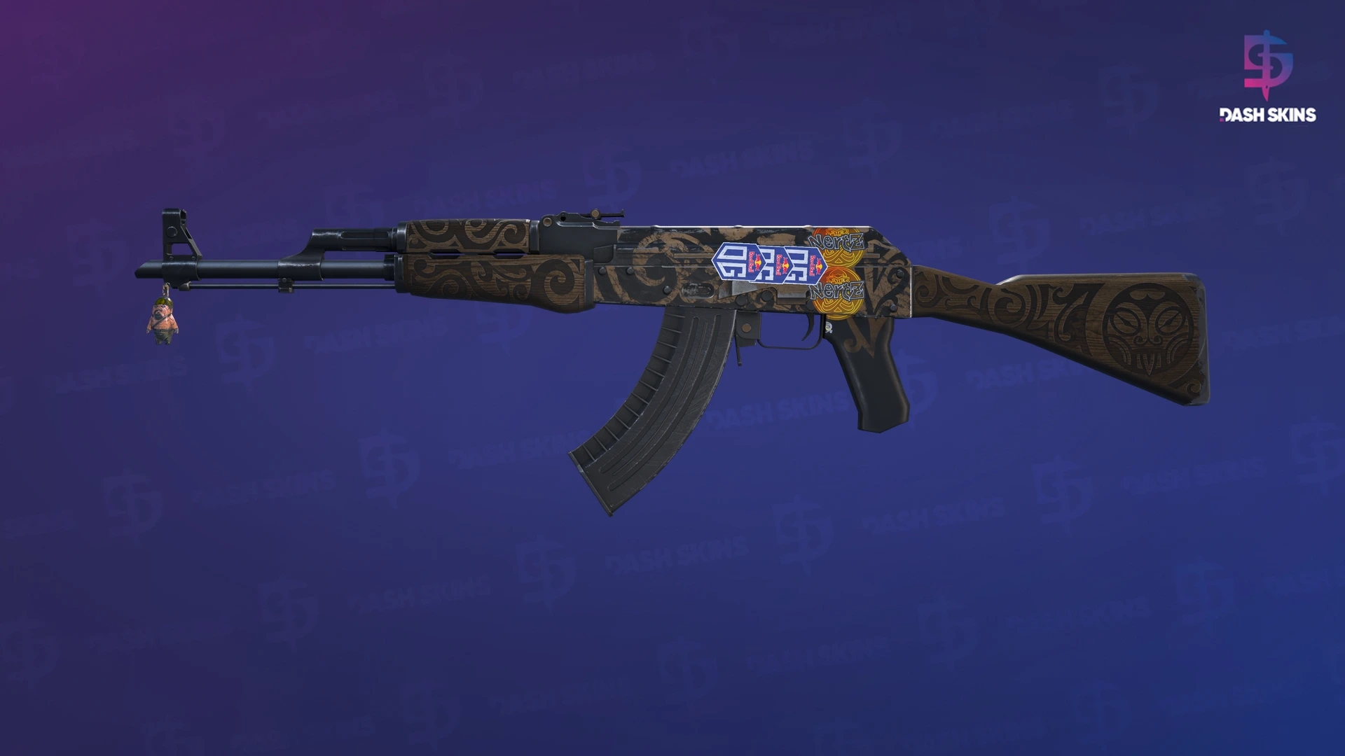 AK-47 | Uncharted (Field-Tested) Screenshot Playside