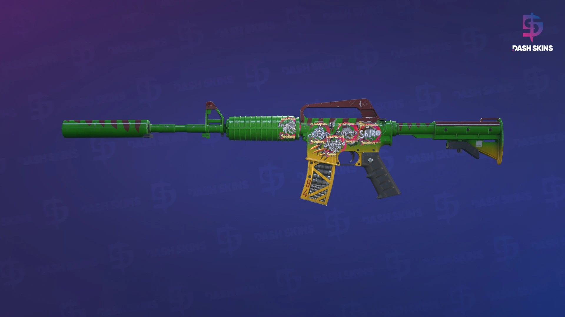 M4A1-S | Emphorosaur-S (Minimal Wear) Screenshot Playside
