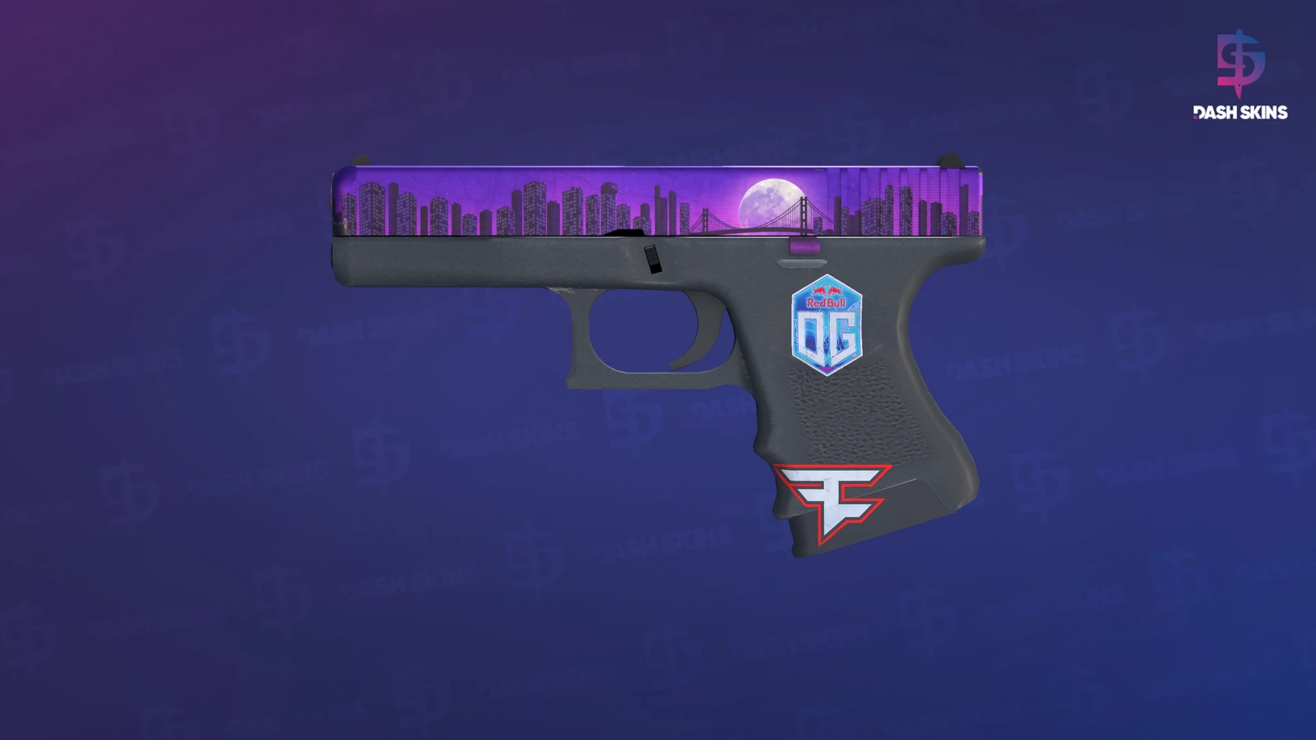 Glock-18 | Moonrise (Minimal Wear) Screenshot Playside