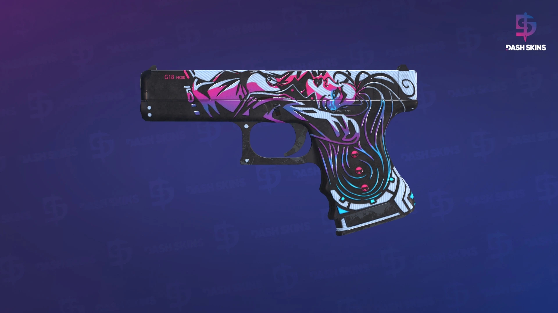 Glock-18 | Neo-Noir (Minimal Wear) Screenshot Playside