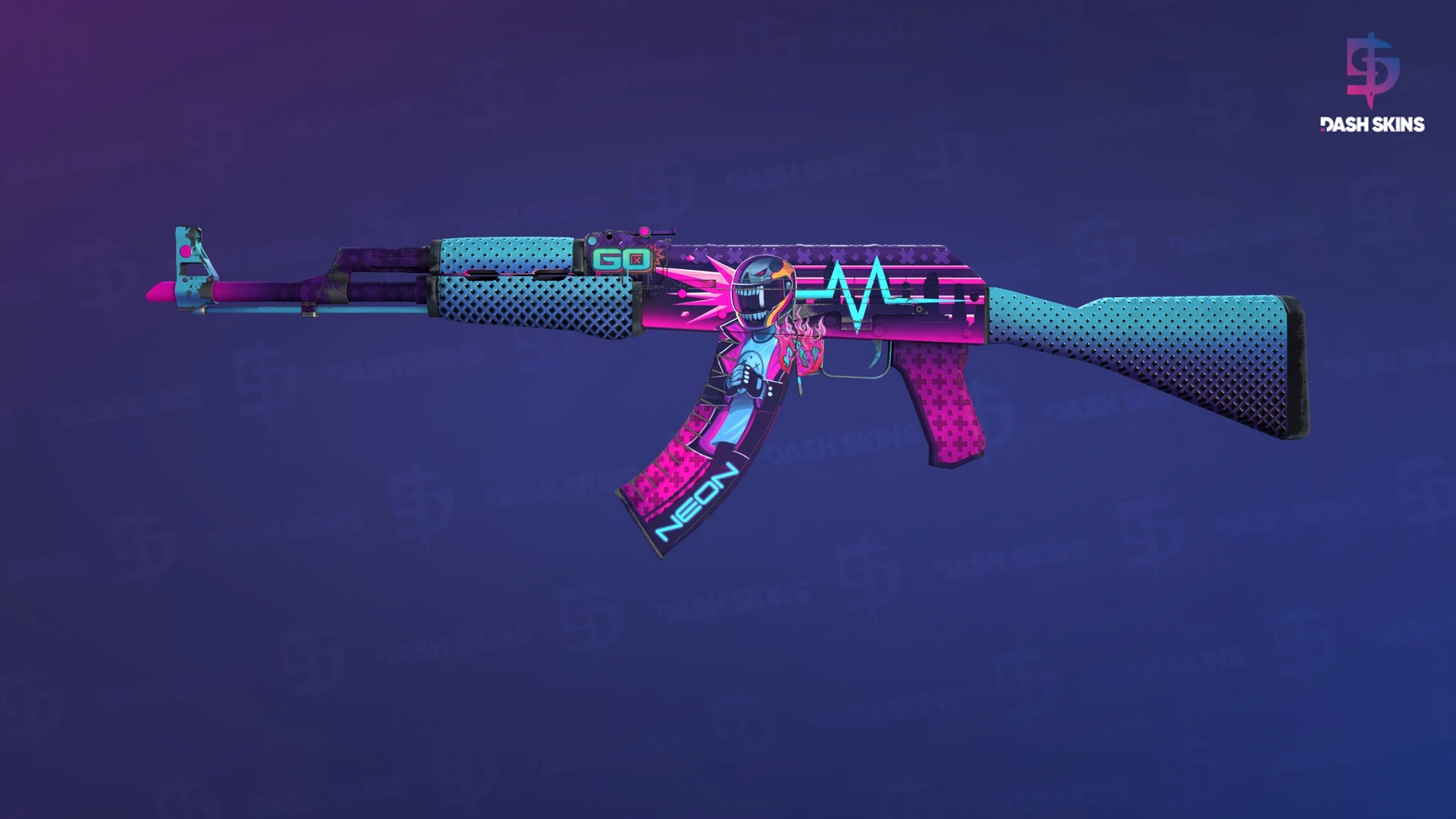 AK-47 | Neon Rider (Field-Tested) Screenshot Playside
