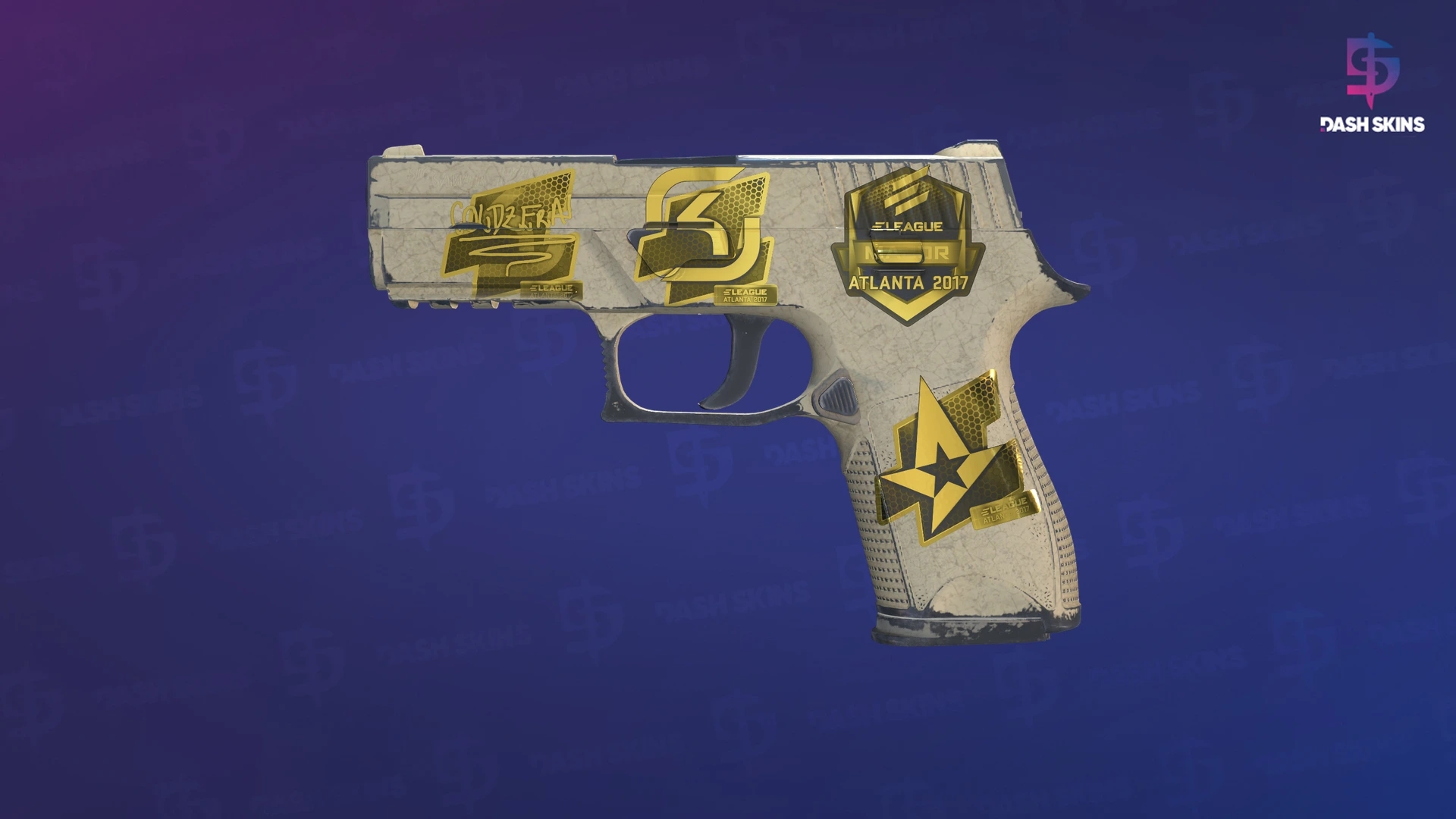 Souvenir P250 | Sand Dune (Well-Worn) Screenshot Playside
