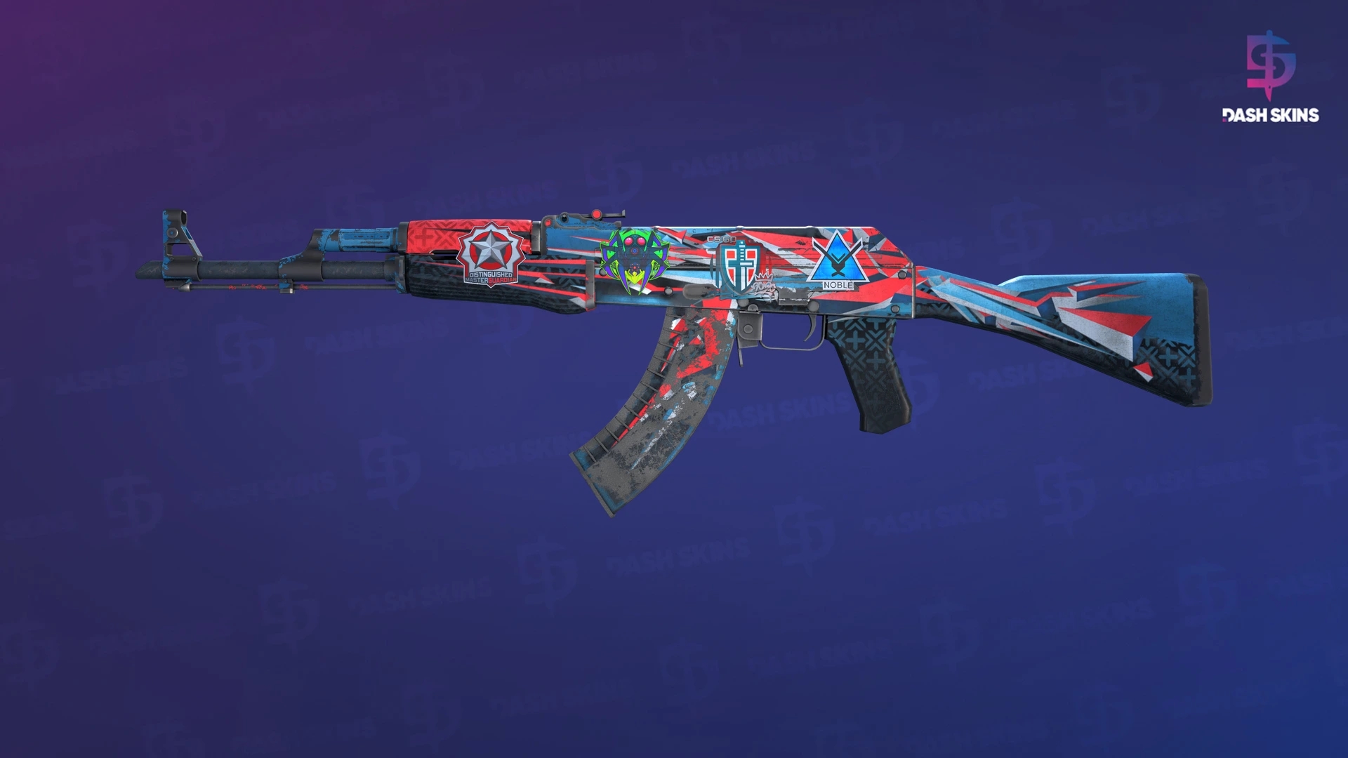 AK-47 | Point Disarray (Battle-Scarred) Screenshot Playside