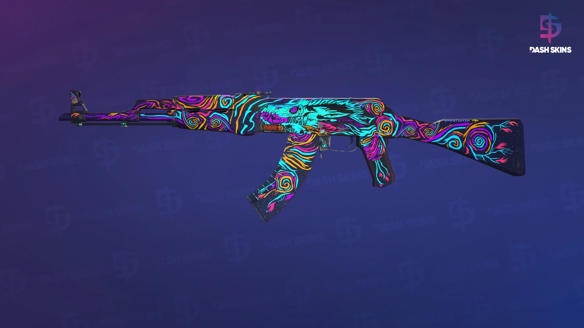 StatTrak™ AK-47 | Nightwish (Minimal Wear) Screenshot Playside
