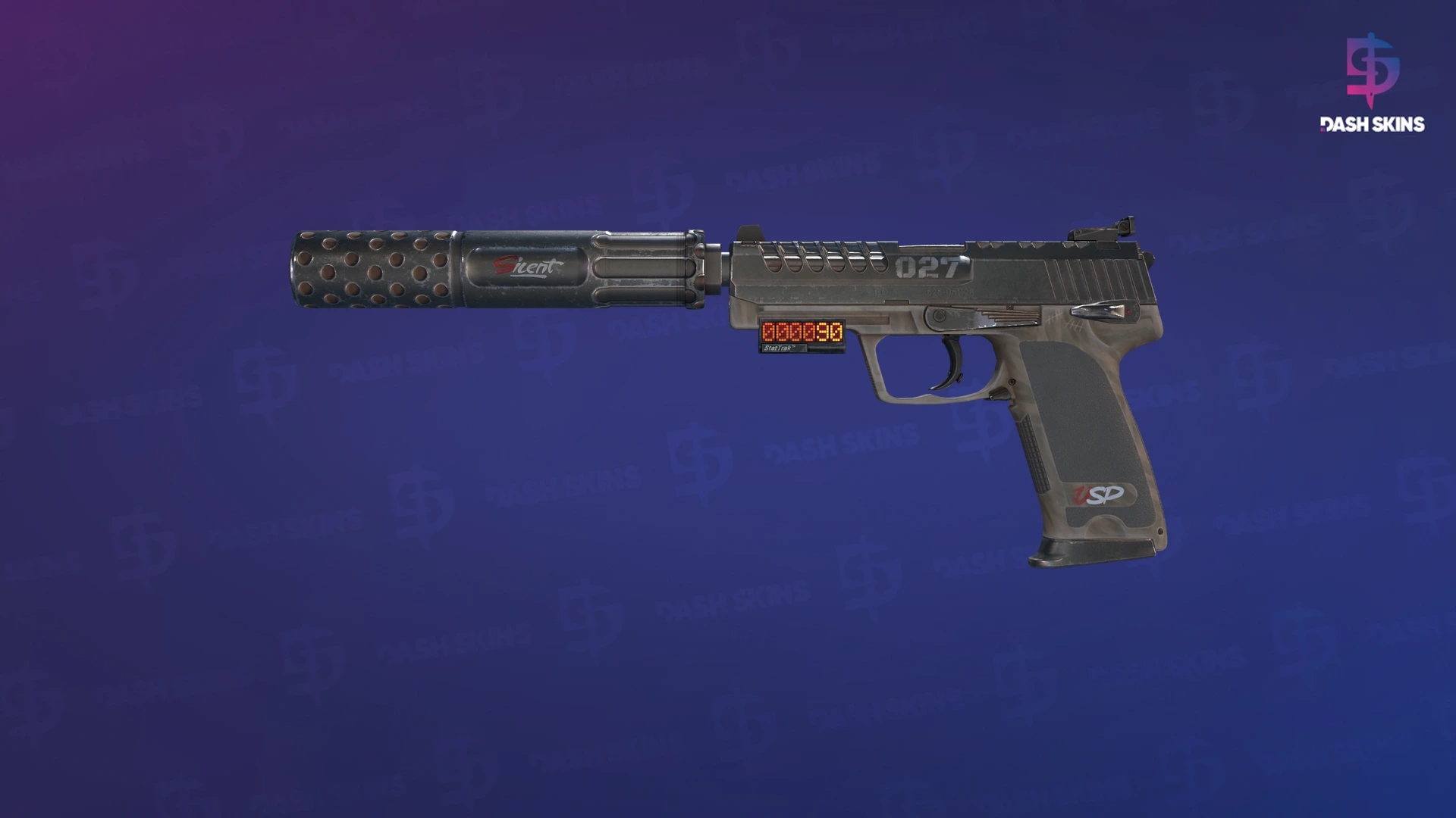StatTrak™ USP-S | 27 (Minimal Wear) Screenshot Playside