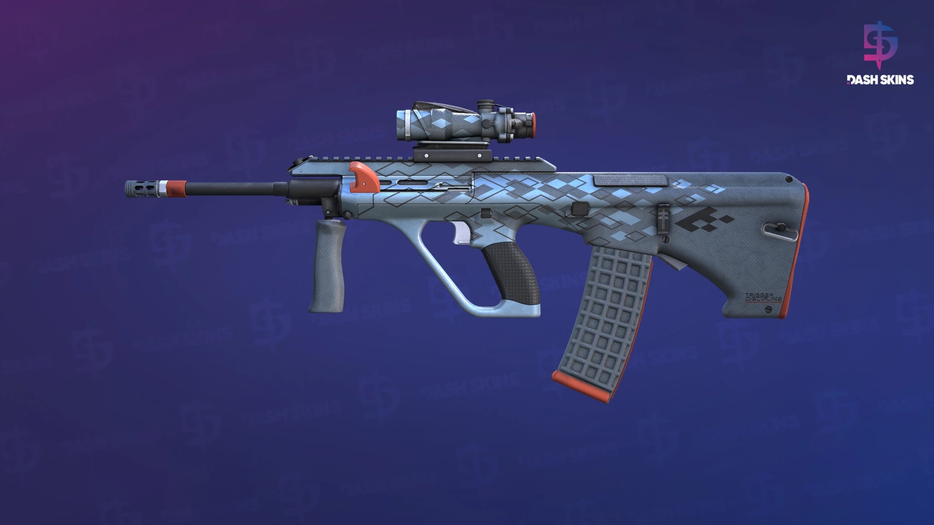 AUG | Trigger Discipline (Minimal Wear) Screenshot Playside