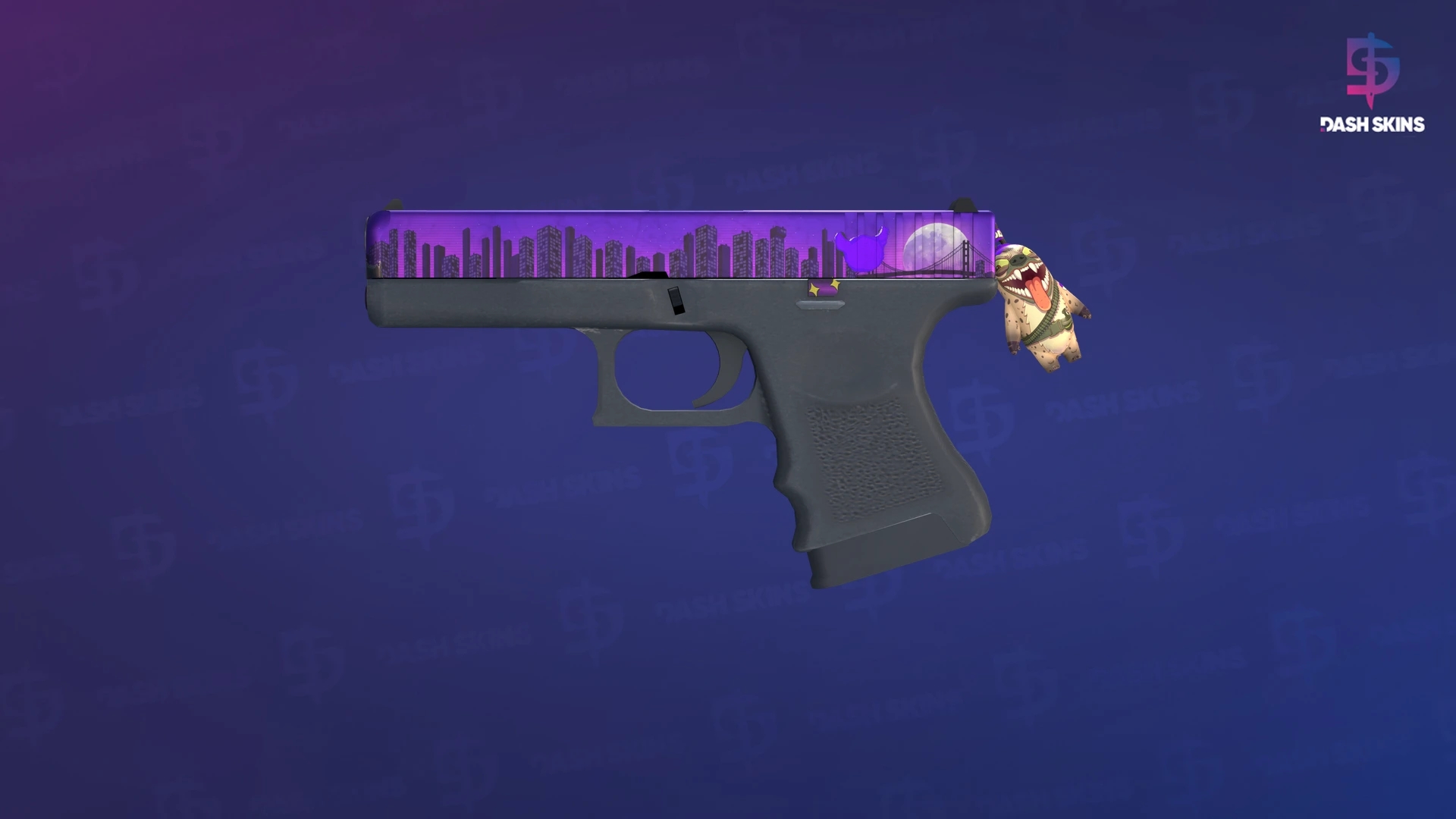 Glock-18 | Moonrise (Minimal Wear) Screenshot Playside