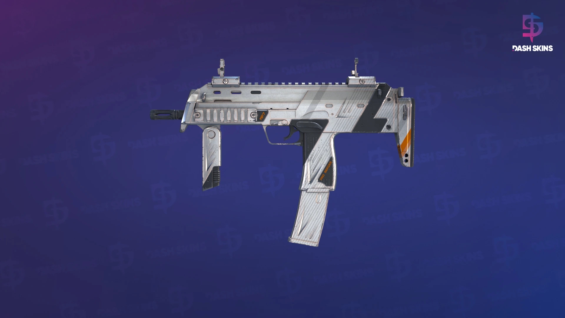 MP7 | Amberline (Minimal Wear) Screenshot Playside