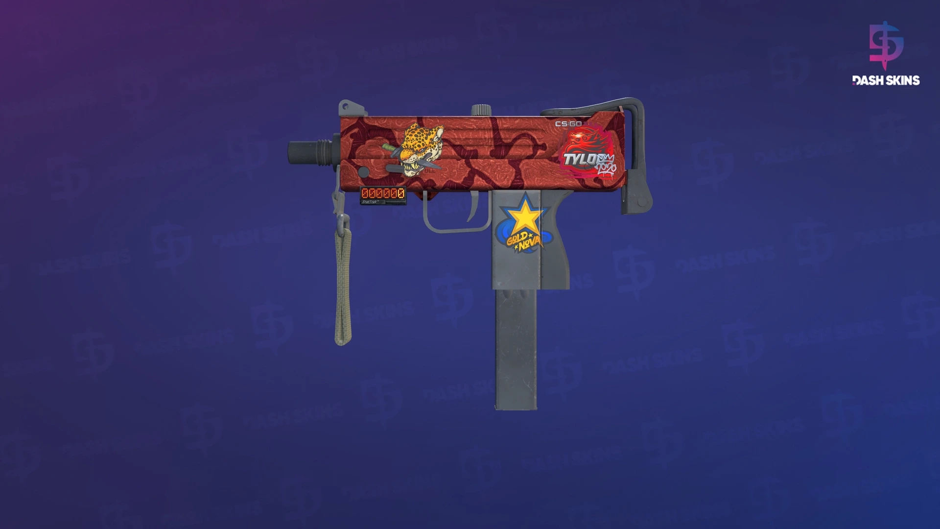 StatTrak™ MAC-10 | Carnivore (Well-Worn) Screenshot Playside