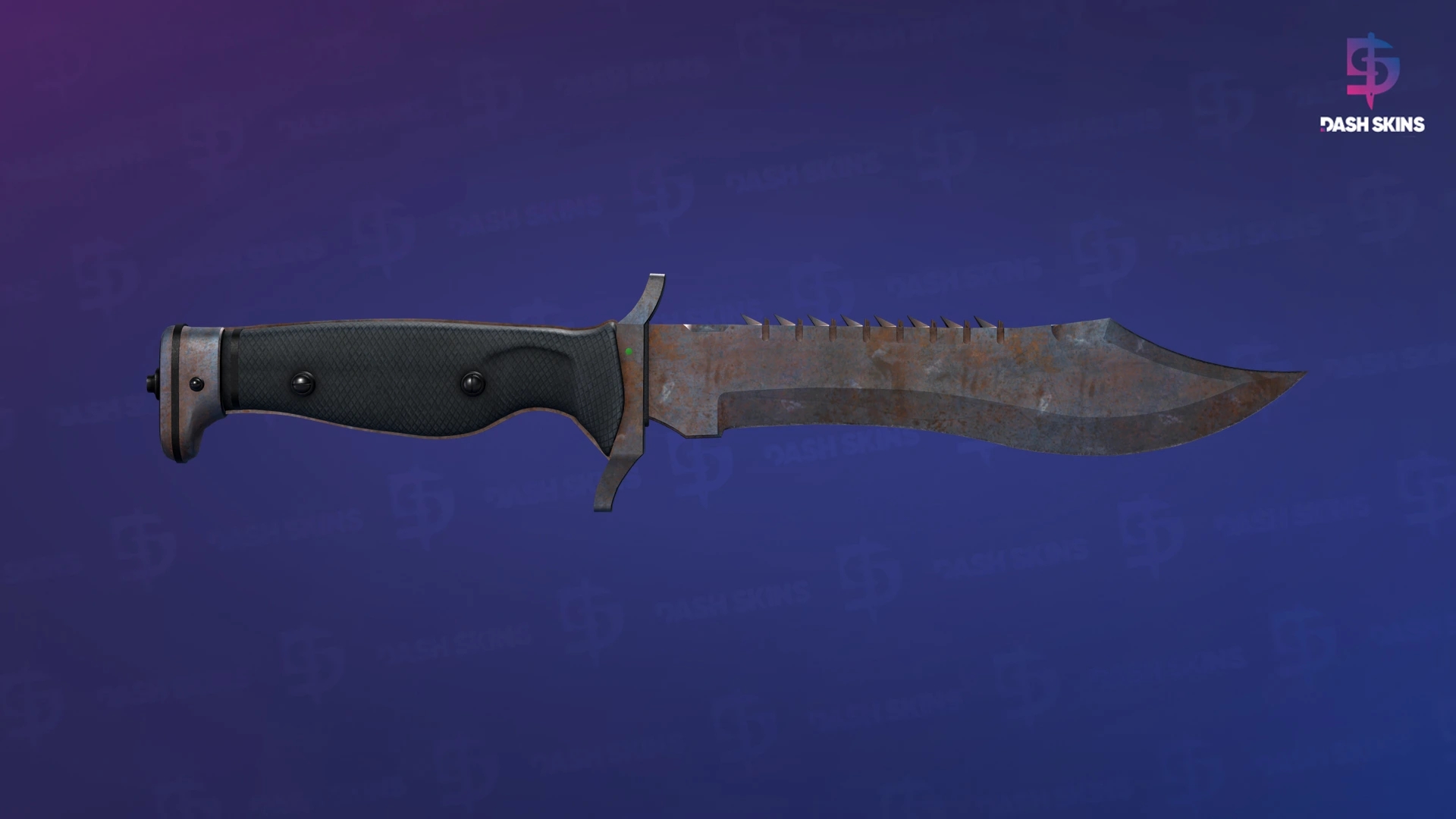 ★ Bowie Knife | Rust Coat (Battle-Scarred) Screenshot Playside