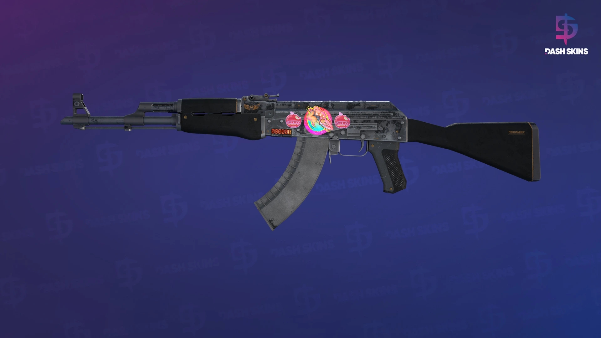 StatTrak™ AK-47 | Elite Build (Battle-Scarred) Screenshot Playside