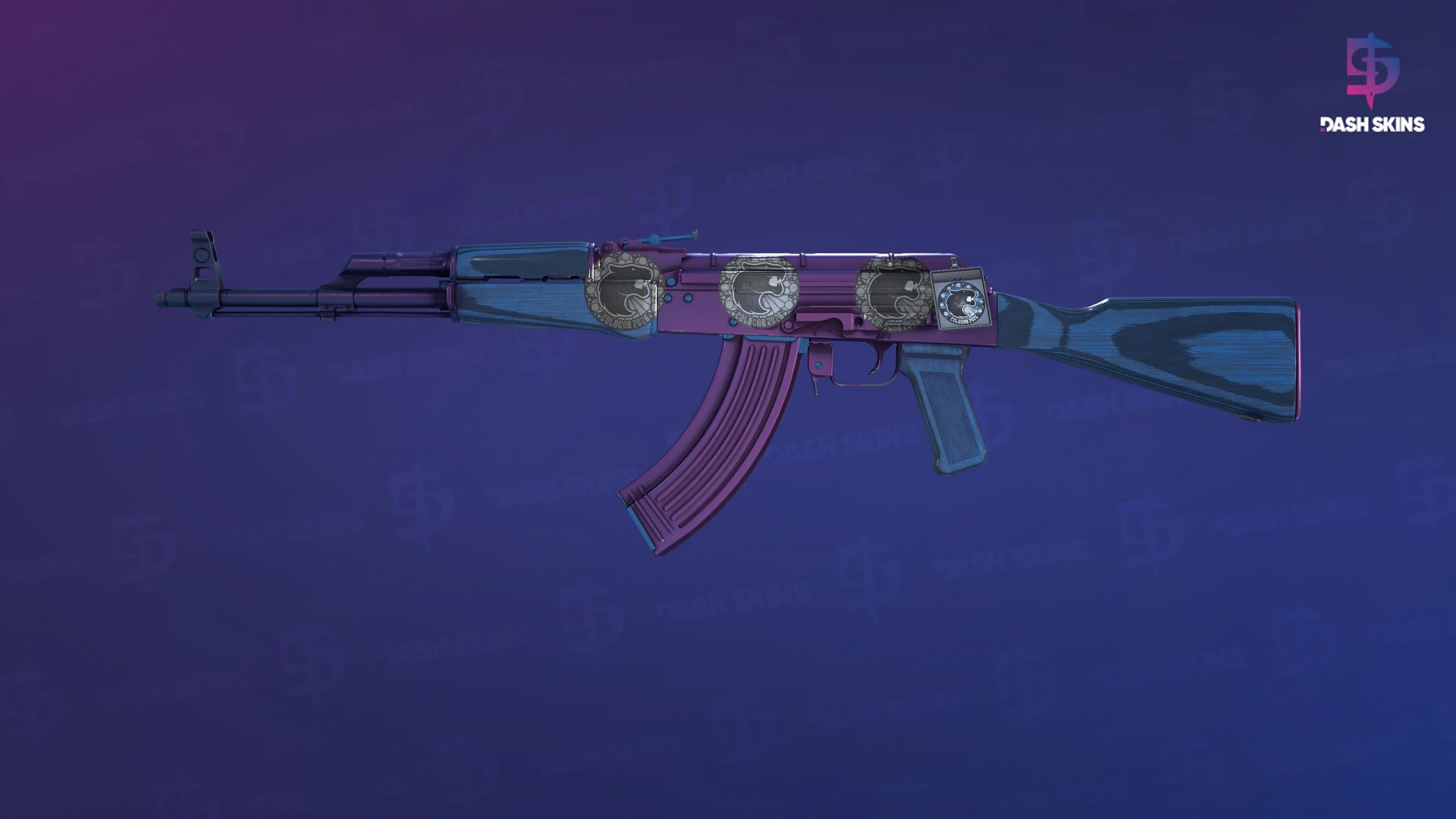 AK-47 | Midnight Laminate (Factory New) Screenshot Playside