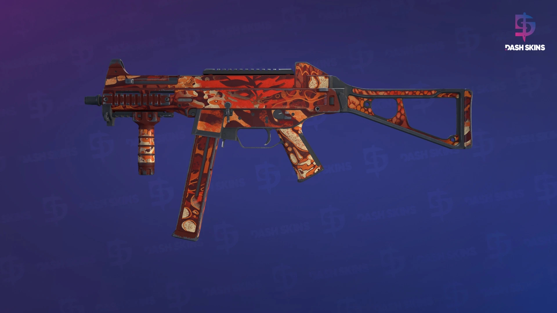 UMP-45 | Warm Blooded (Well-Worn) Screenshot Playside