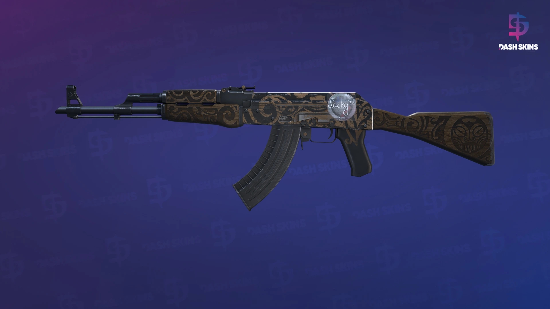 AK-47 | Uncharted (Field-Tested) Screenshot Playside