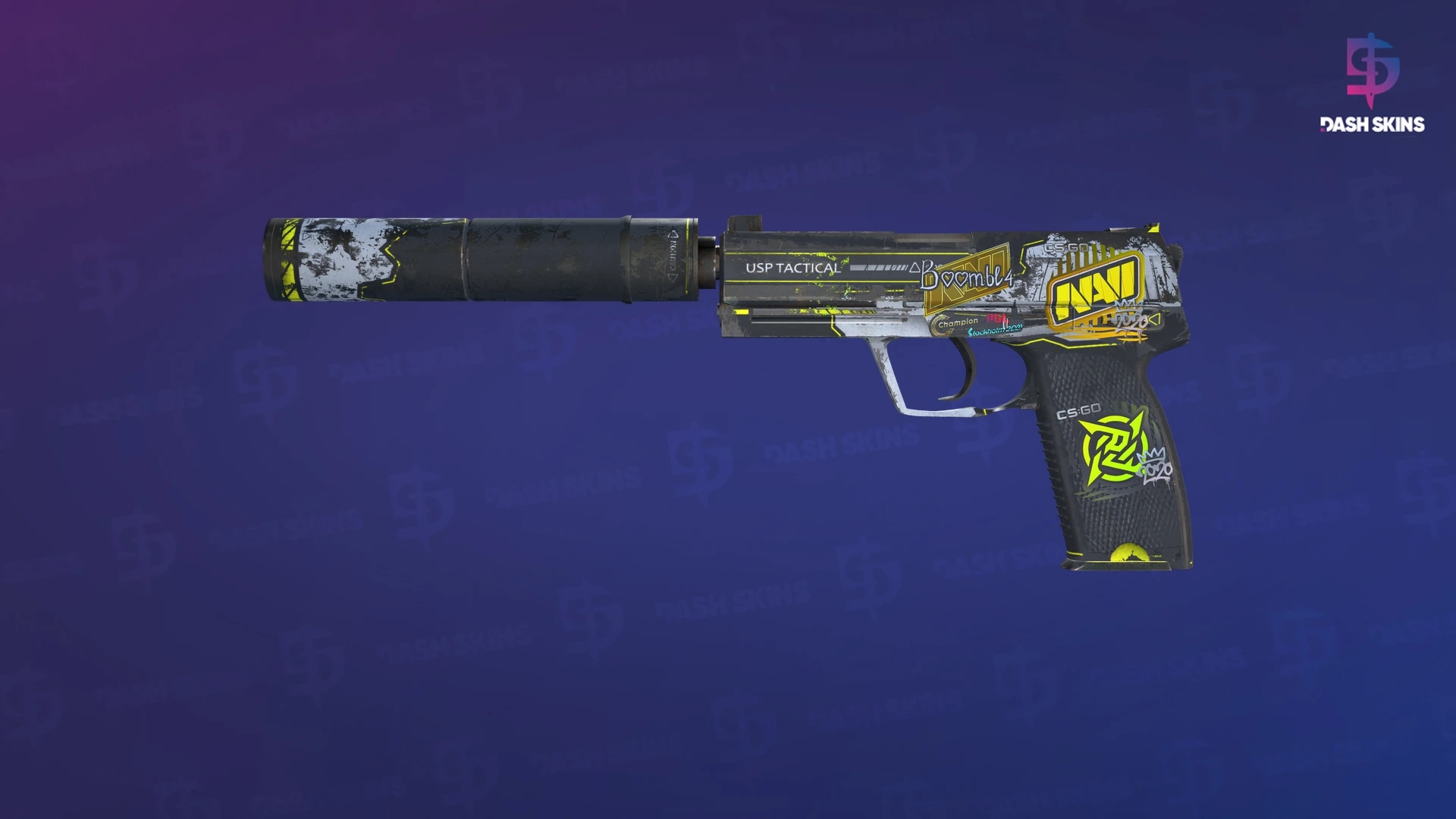 USP-S | Torque (Well-Worn) Screenshot Playside