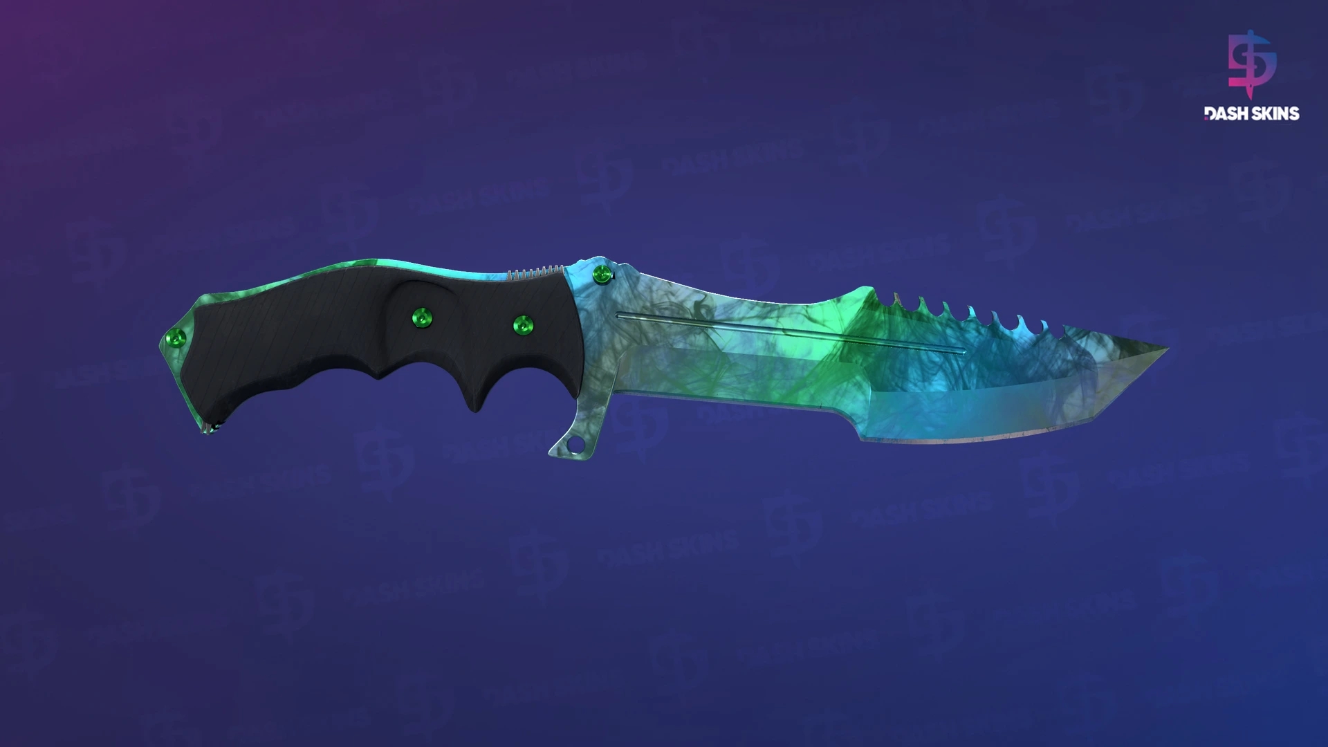 ★ Huntsman Knife | Gamma Doppler (Factory New) - Phase 3 Screenshot Playside