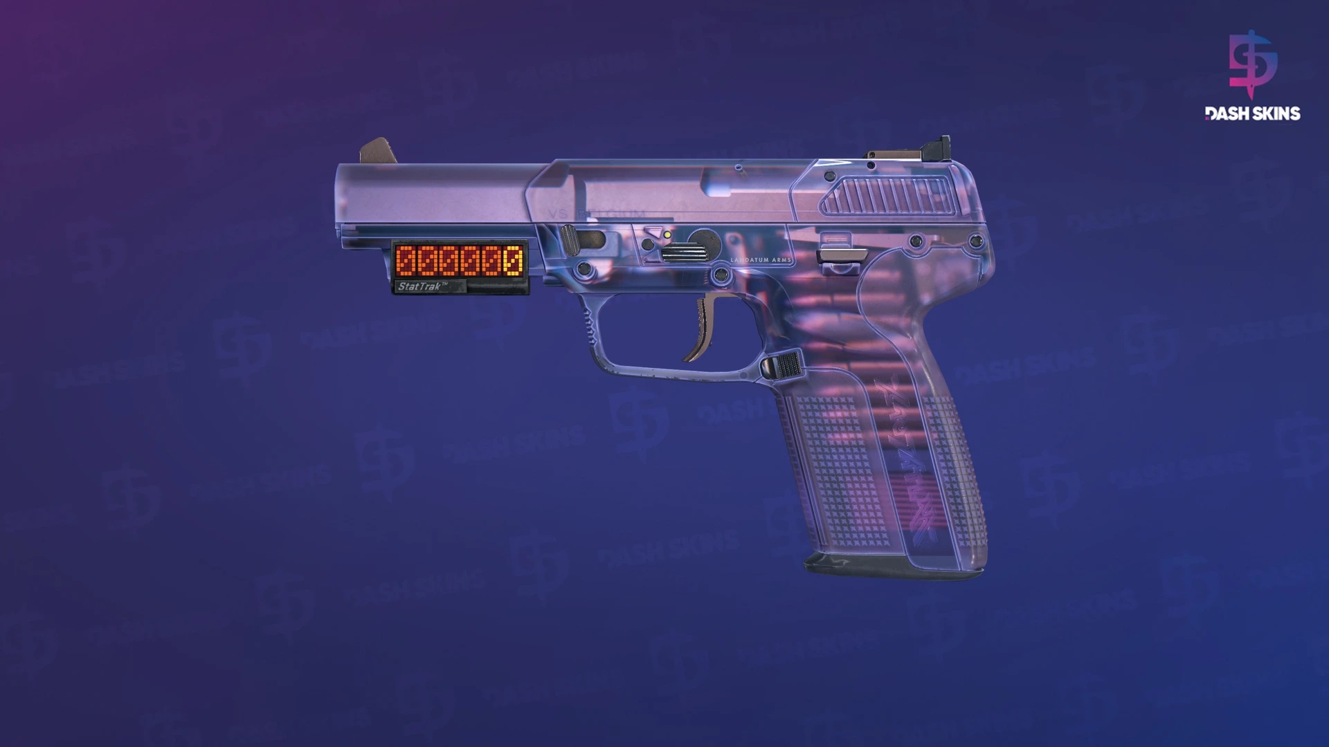 StatTrak™ Five-SeveN | Dark Polymer (Factory New) Screenshot Playside