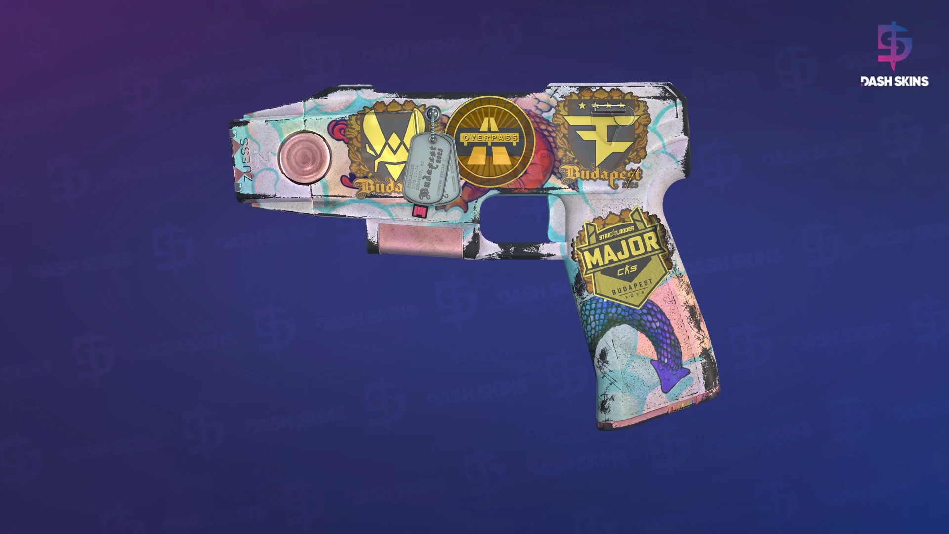 Souvenir Zeus x27 | Dragon Snore (Well-Worn) Screenshot Playside