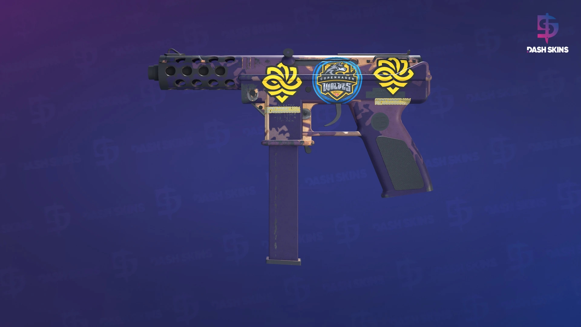 Tec-9 | Sandstorm (Field-Tested) Screenshot Playside
