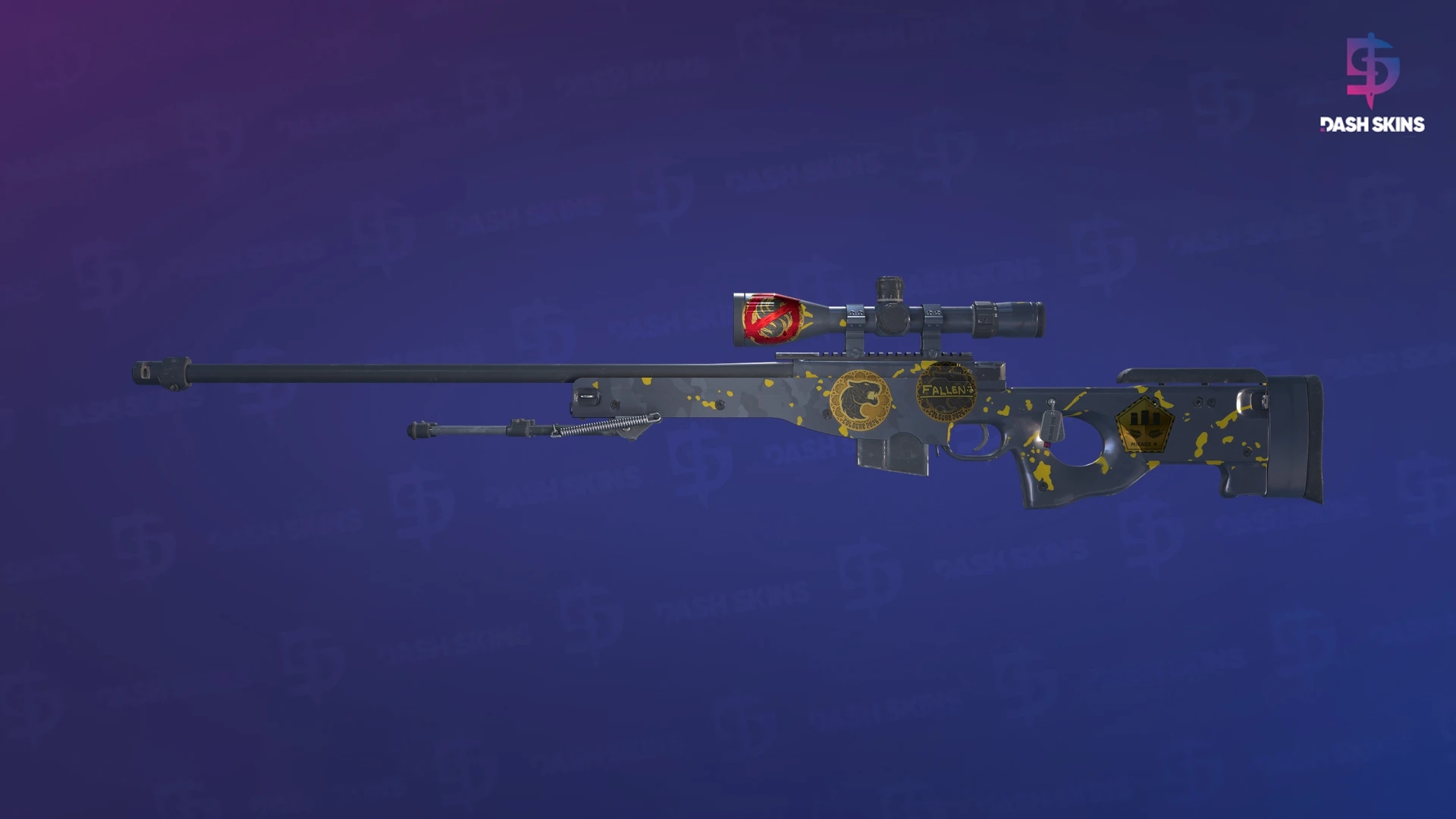 Souvenir AWP | Arsenic Spill (Factory New) Screenshot Playside