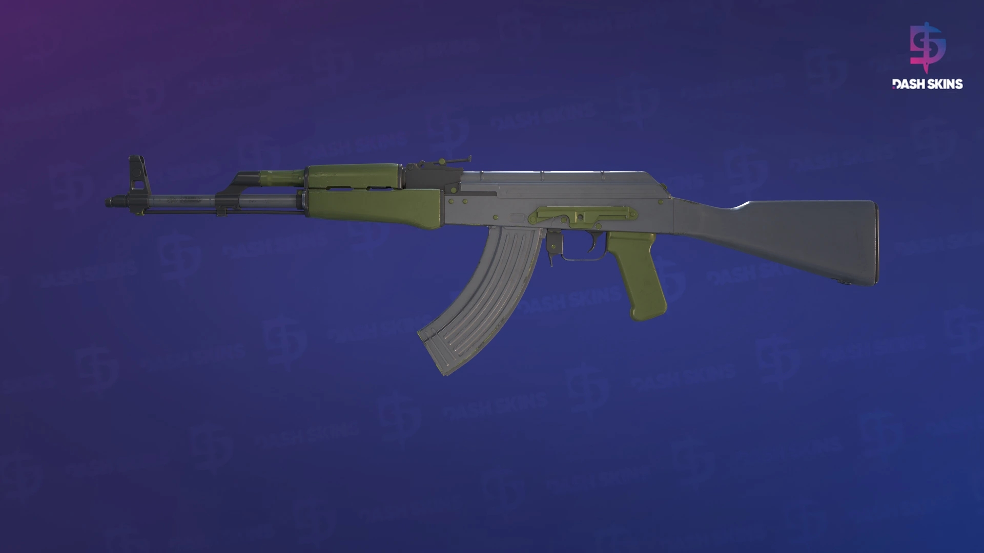 AK-47 | Olive Polycam (Factory New) Screenshot Playside