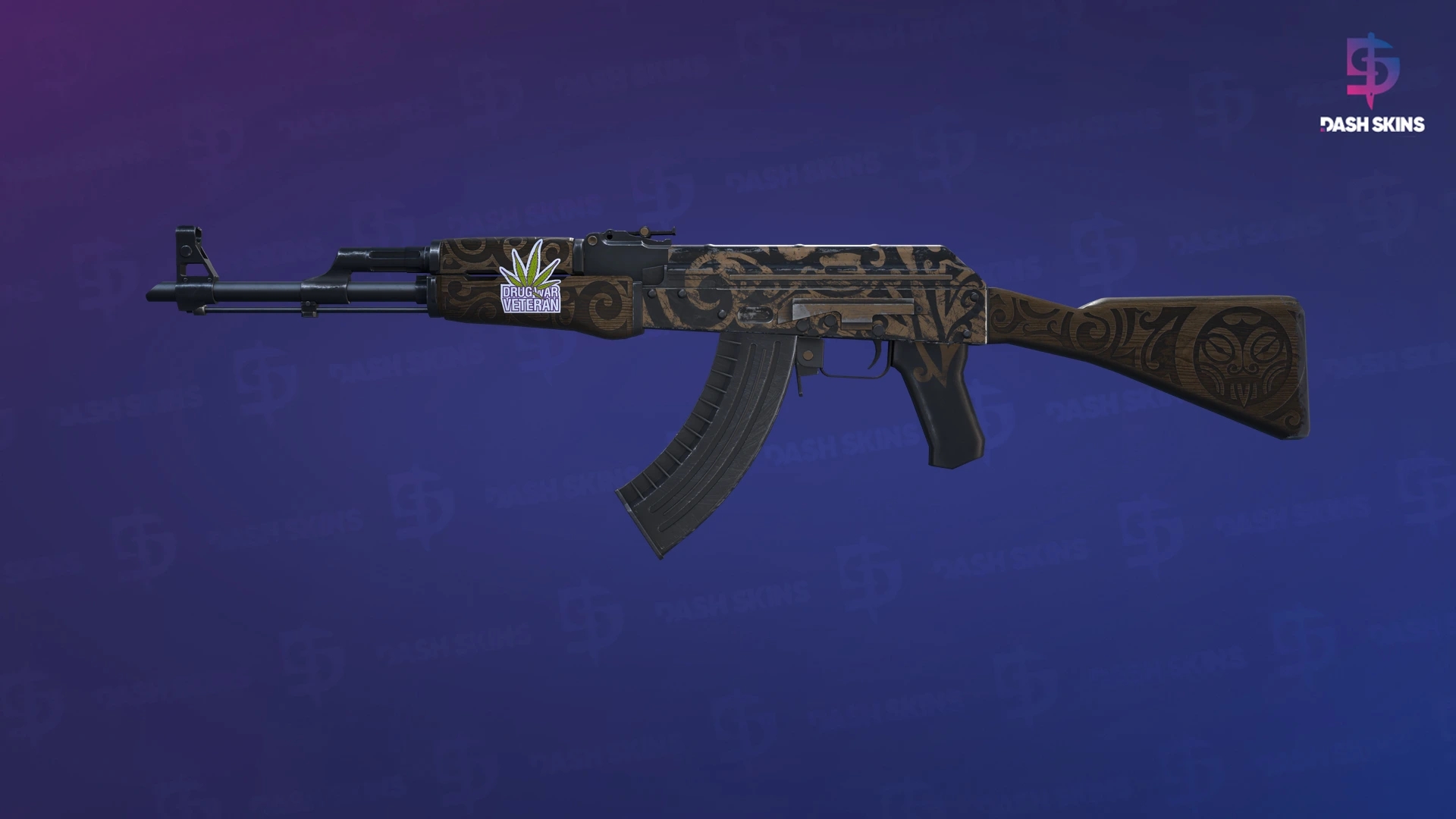 AK-47 | Uncharted (Field-Tested) Screenshot Playside