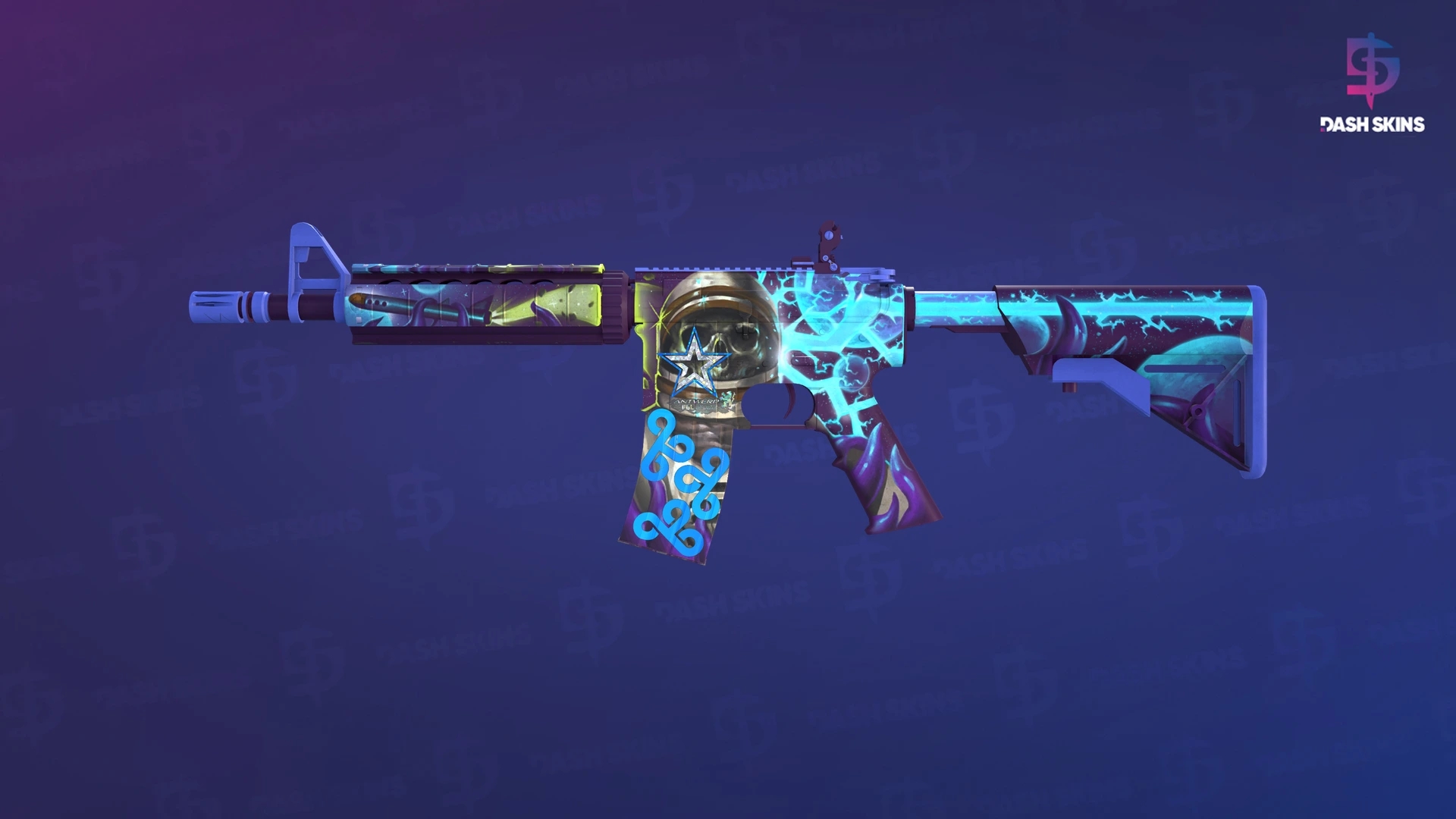 M4A4 | Desolate Space (Field-Tested) Screenshot Playside