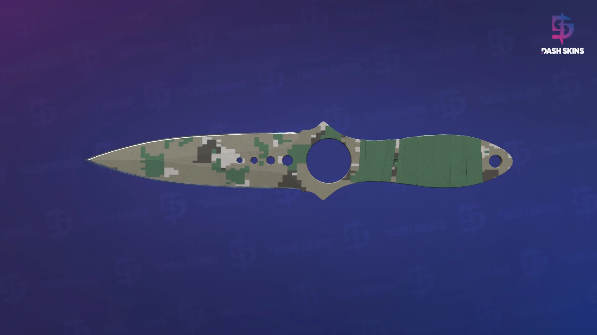 ★ Skeleton Knife | Forest DDPAT (Minimal Wear) Screenshot Playside