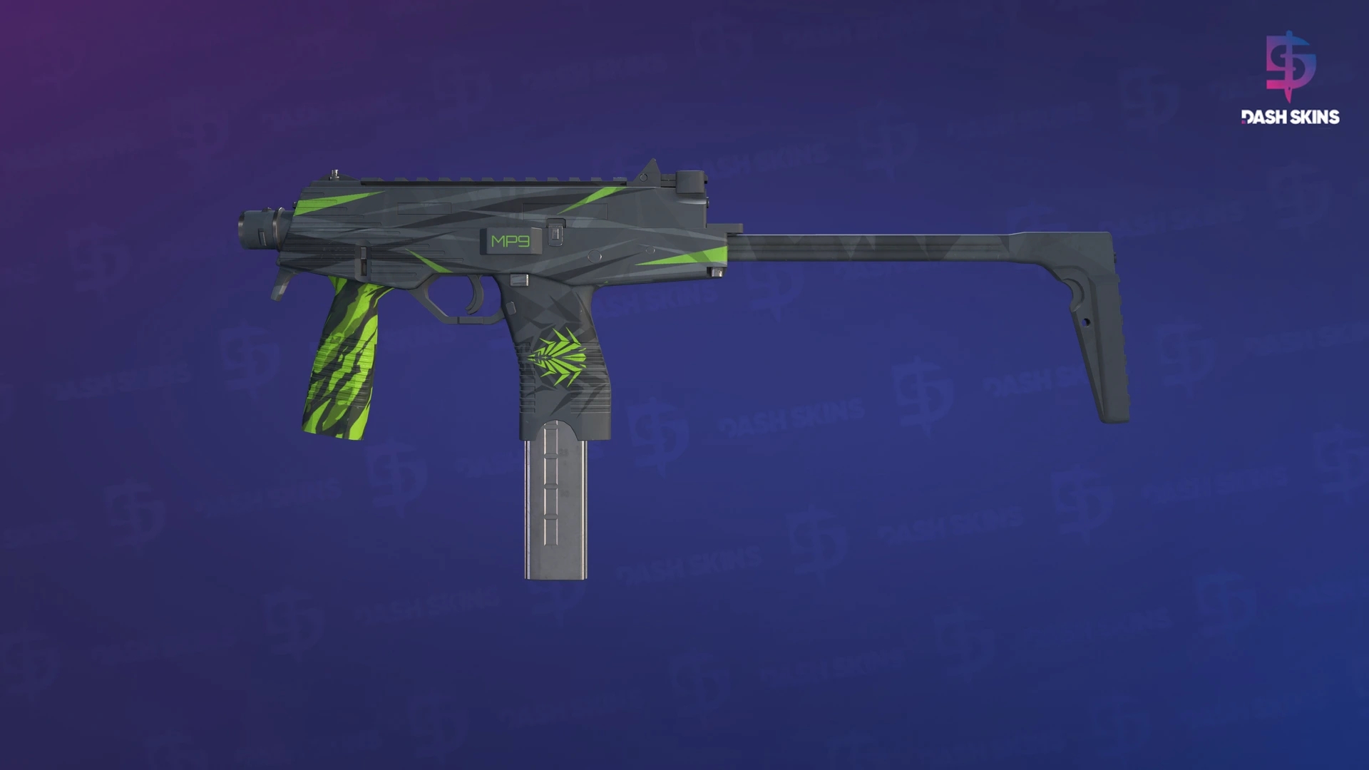 MP9 | Deadly Poison (Field-Tested) Screenshot Playside