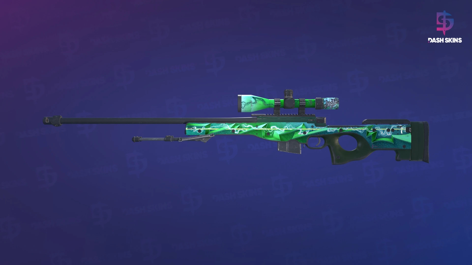 AWP | Green Energy (Field-Tested) Screenshot Playside