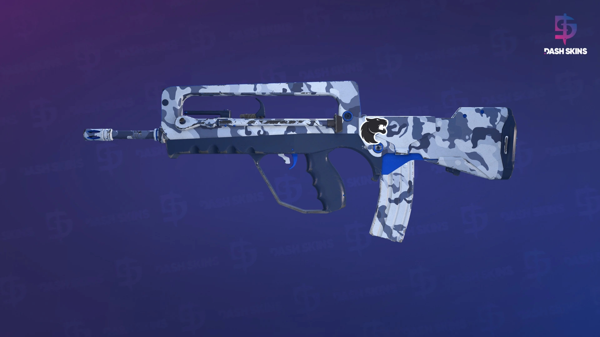 FAMAS | Yeti Camo (Field-Tested) Screenshot Playside