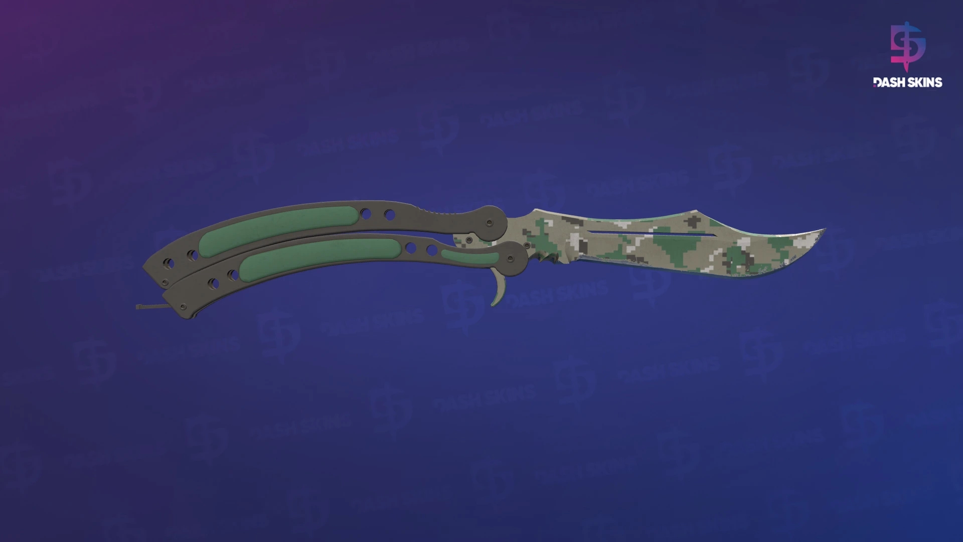 ★ Butterfly Knife | Forest DDPAT (Field-Tested) Screenshot Playside