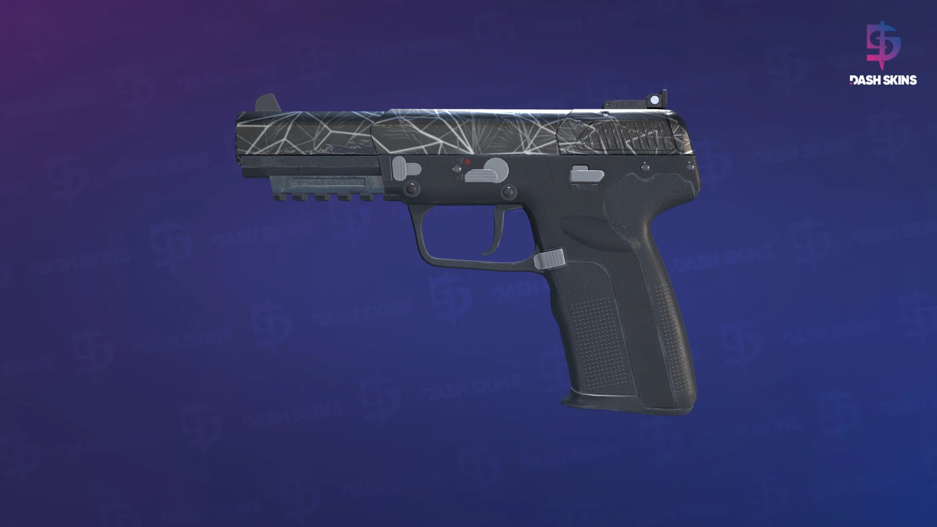 Five-SeveN | Silver Quartz (Minimal Wear) Screenshot Playside