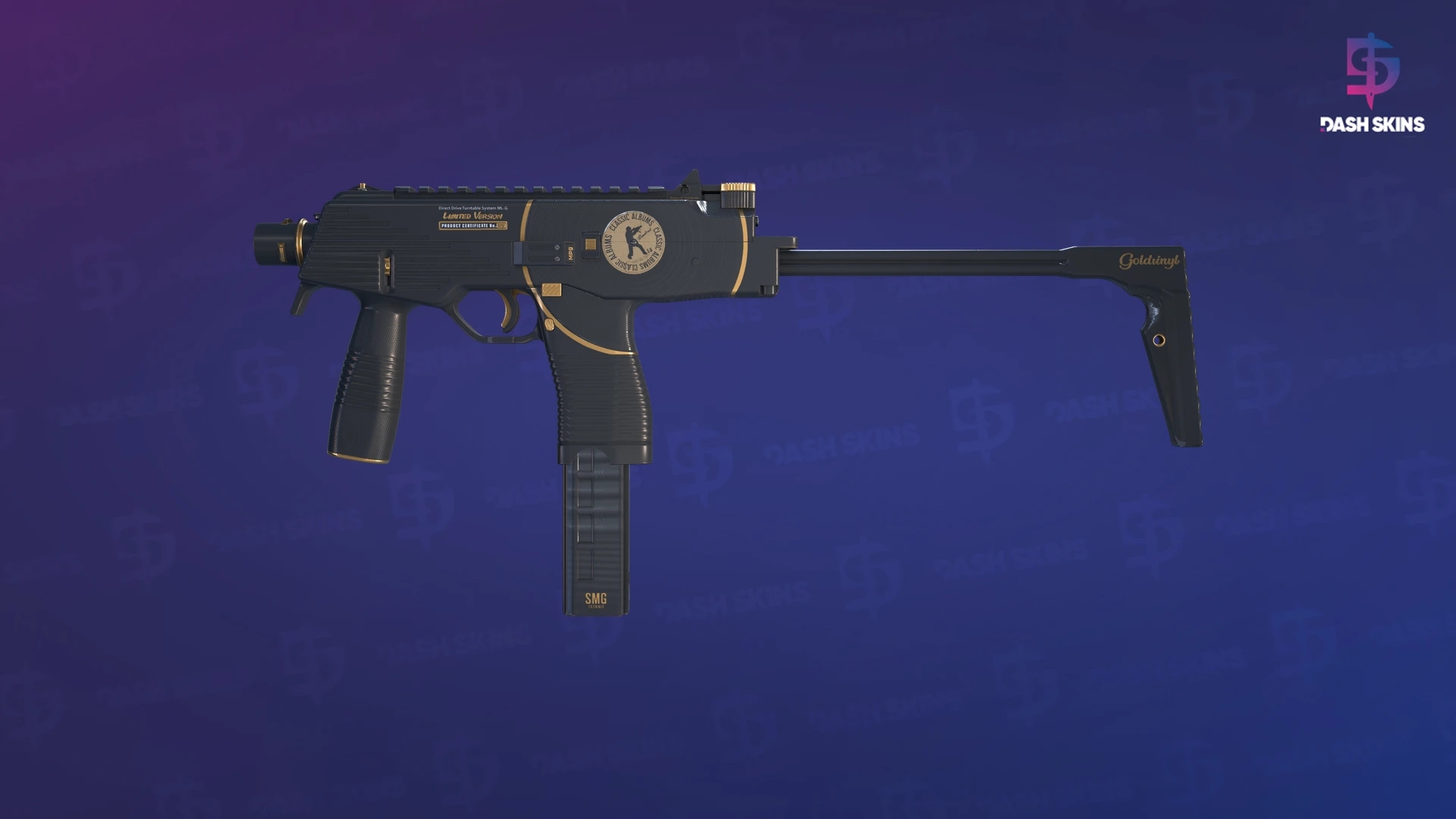 MP9 | Broken Record (Factory New) Screenshot Playside