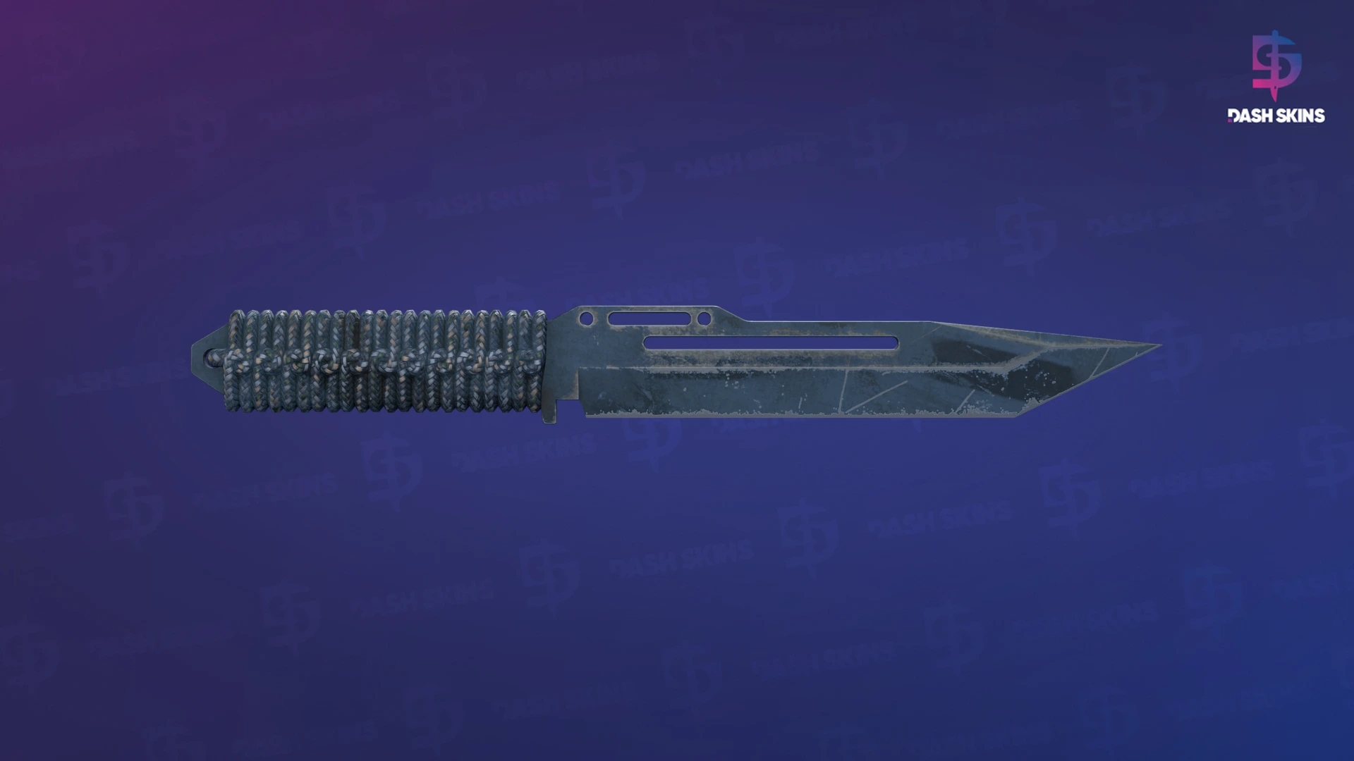 ★ Paracord Knife | Night Stripe (Battle-Scarred) Screenshot Playside