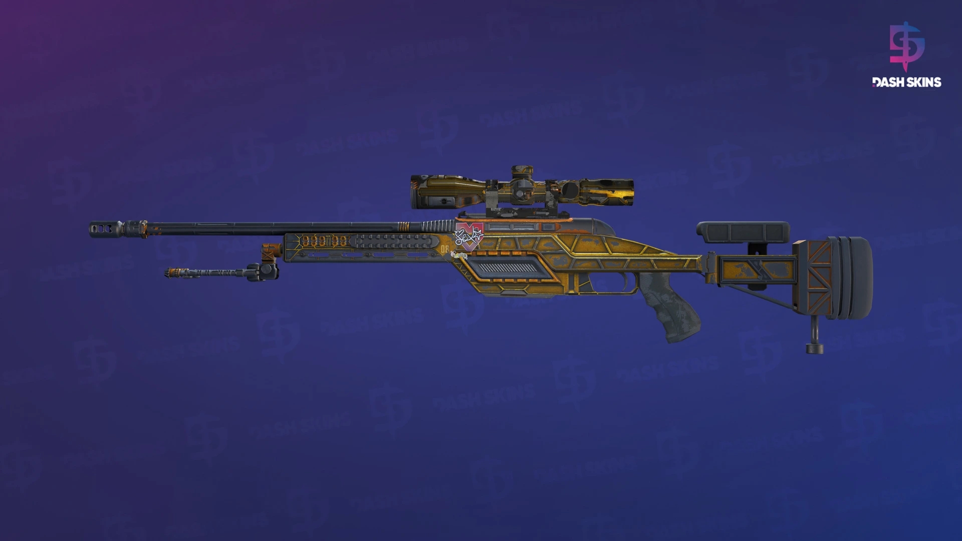 SSG 08 | Big Iron (Battle-Scarred) Screenshot Playside