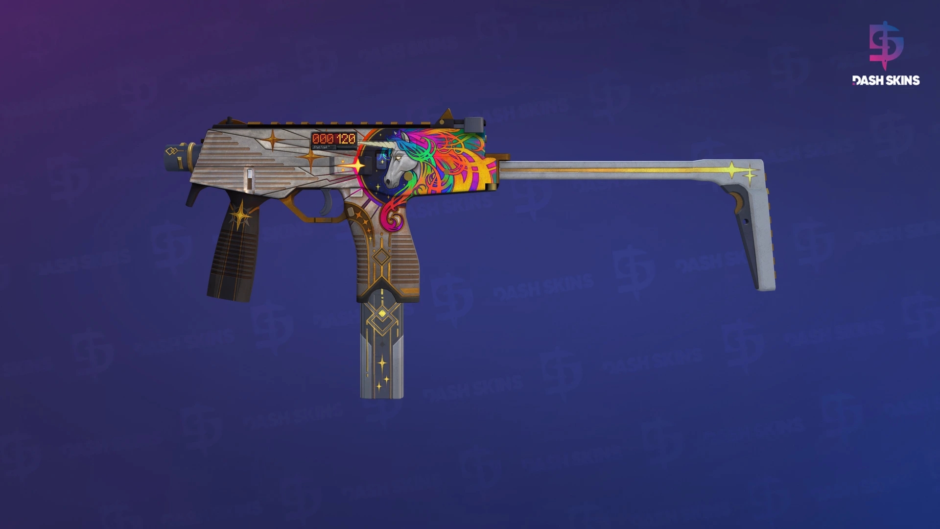 StatTrak™ MP9 | Starlight Protector (Field-Tested) Screenshot Playside