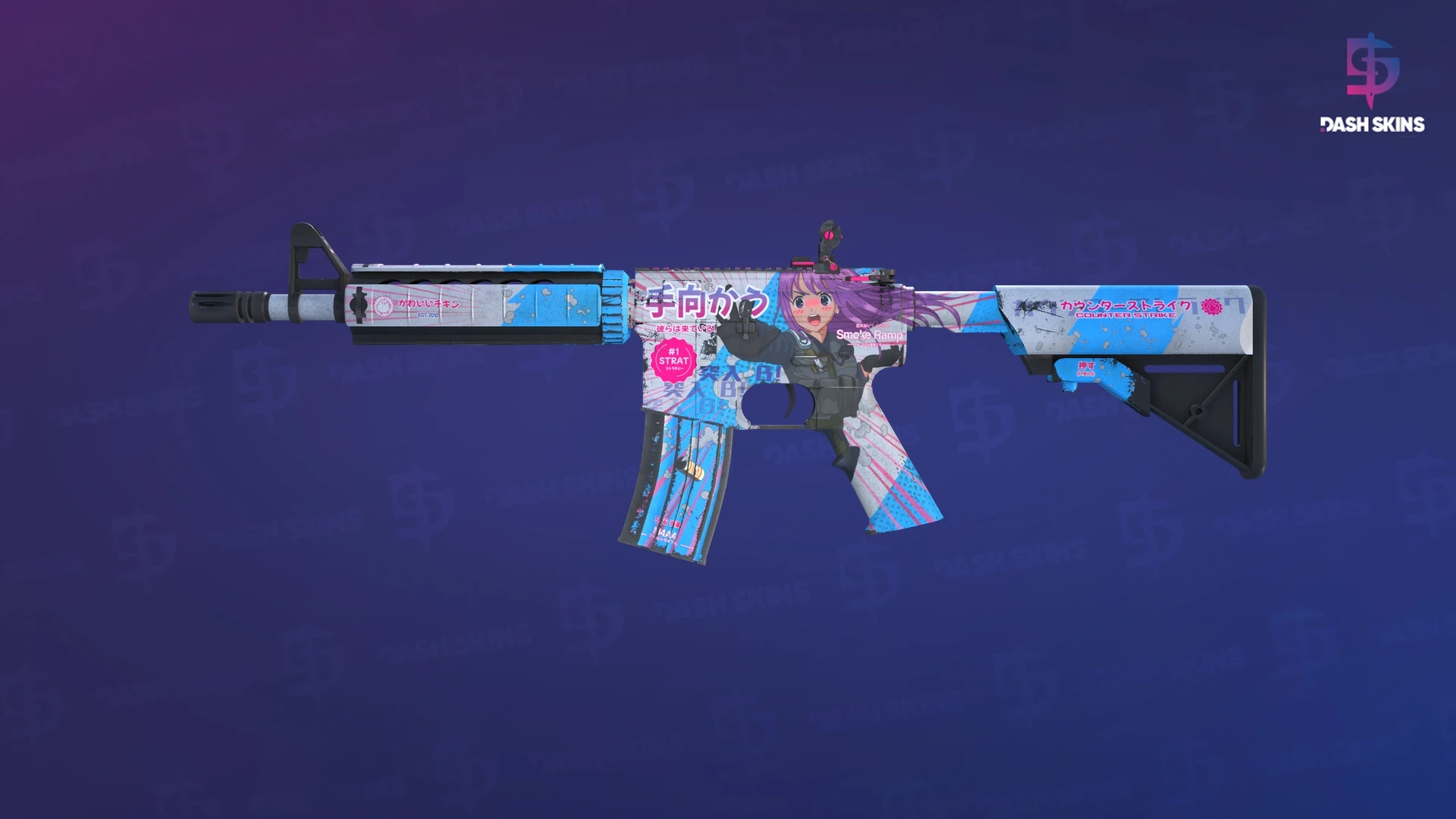 M4A4 | Temukau (Field-Tested) Screenshot Playside