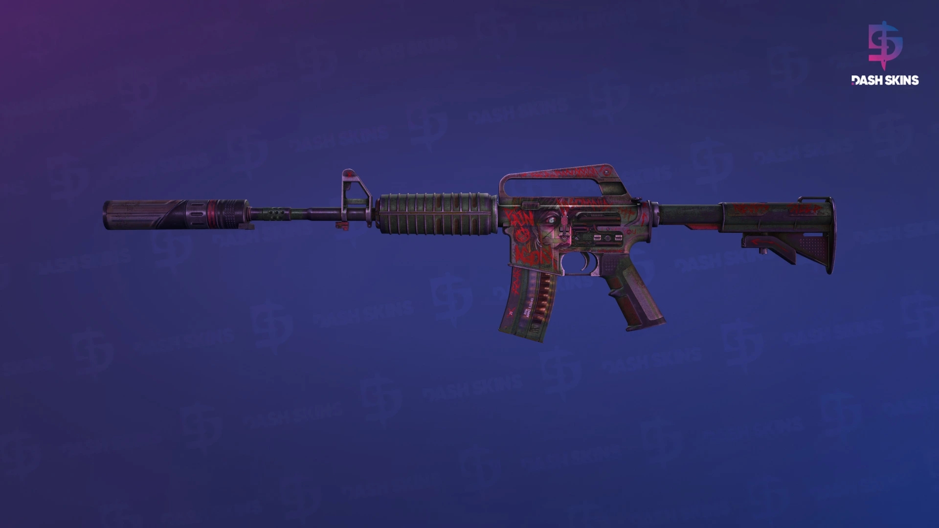 M4A1-S | Night Terror (Battle-Scarred) Screenshot Playside
